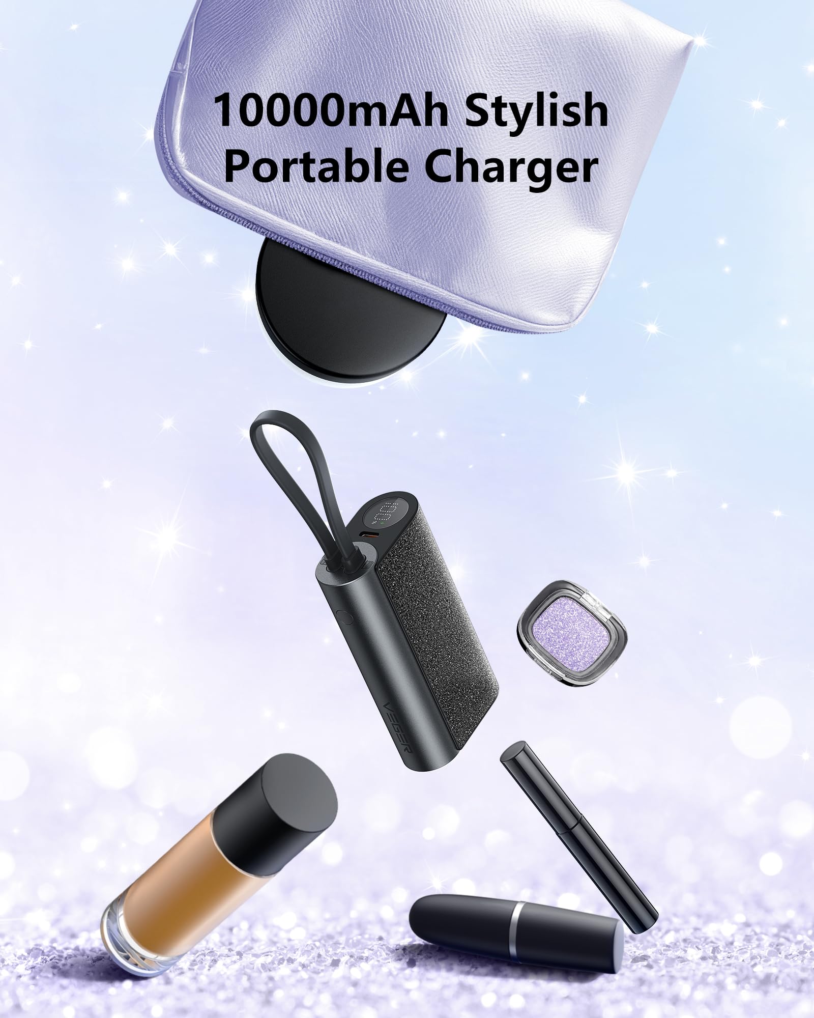 Foto 3 pulgar | Cargador Portátil Compacto Power Bank Veger De 10000 Mah Y 20 W - Venta Internacional.