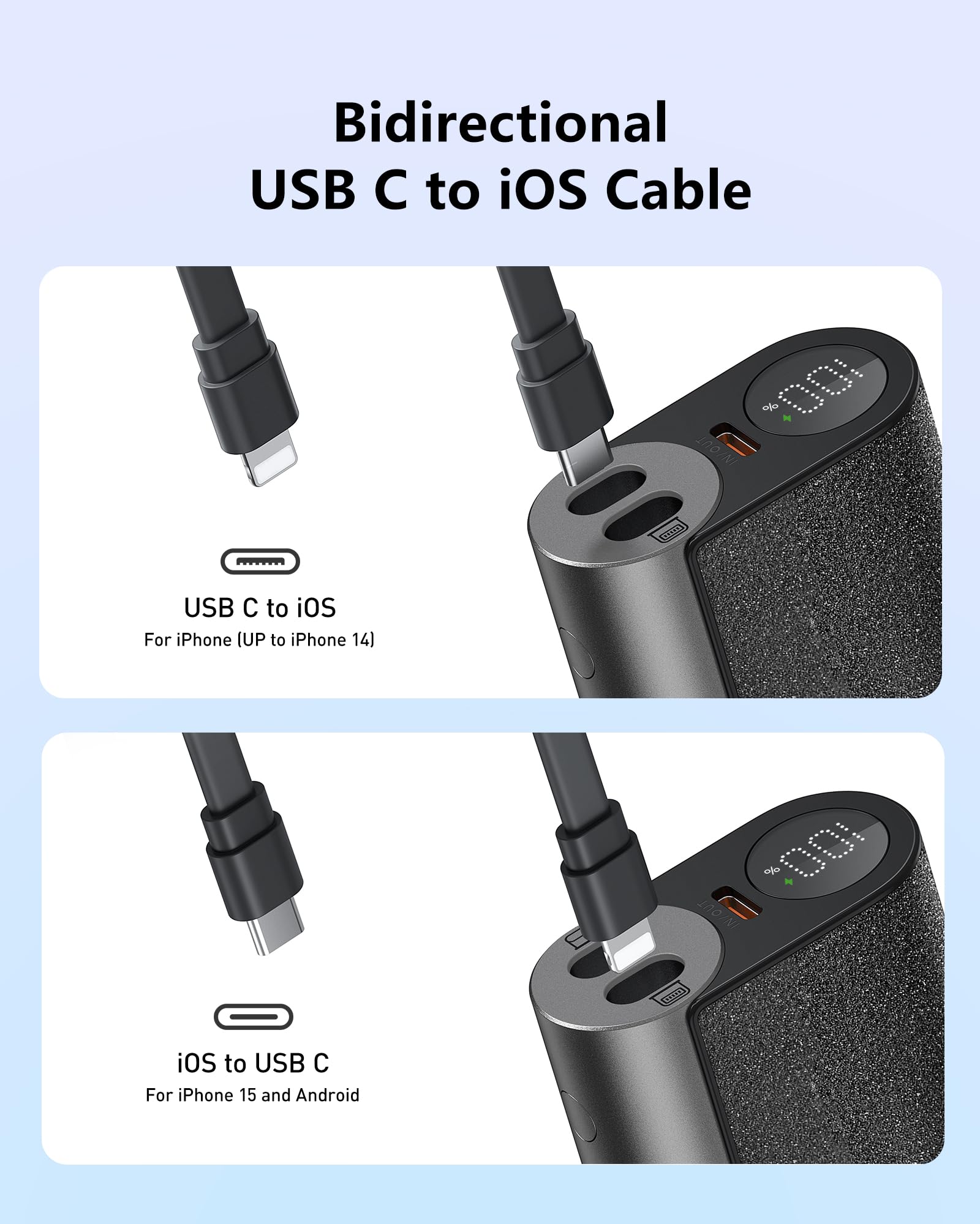 Foto 5 pulgar | Cargador Portátil Compacto Power Bank Veger De 10000 Mah Y 20 W - Venta Internacional.