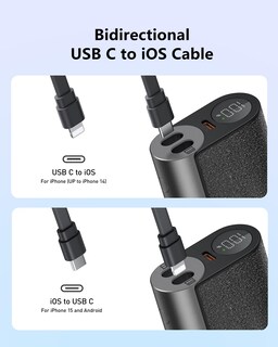 Foto 4 | Cargador Portátil Compacto Power Bank Veger De 10000 Mah Y 20 W - Venta Internacional.