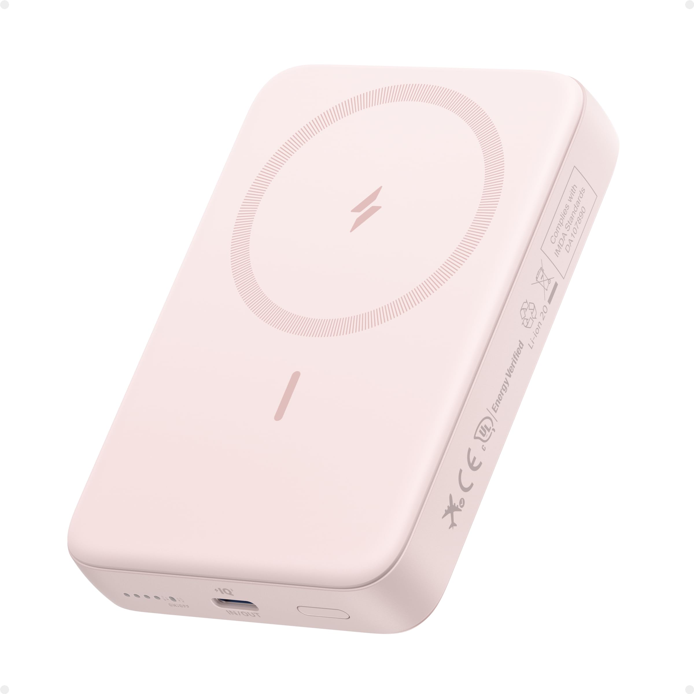 Foto 2 pulgar | Cargador Inalámbrico Power Bank Anker Zolo Magnetic De 10.000 Mah Y 30 W - Venta Internacional.