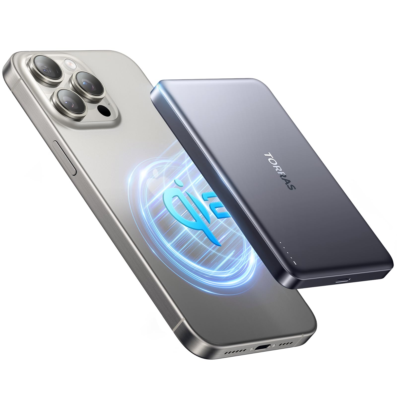 Foto 2 pulgar | Batería Externa Torras Minimag Qi2 De 10.000 Mah Con Usb-c De 30 W Y 15 W - Venta Internacional.