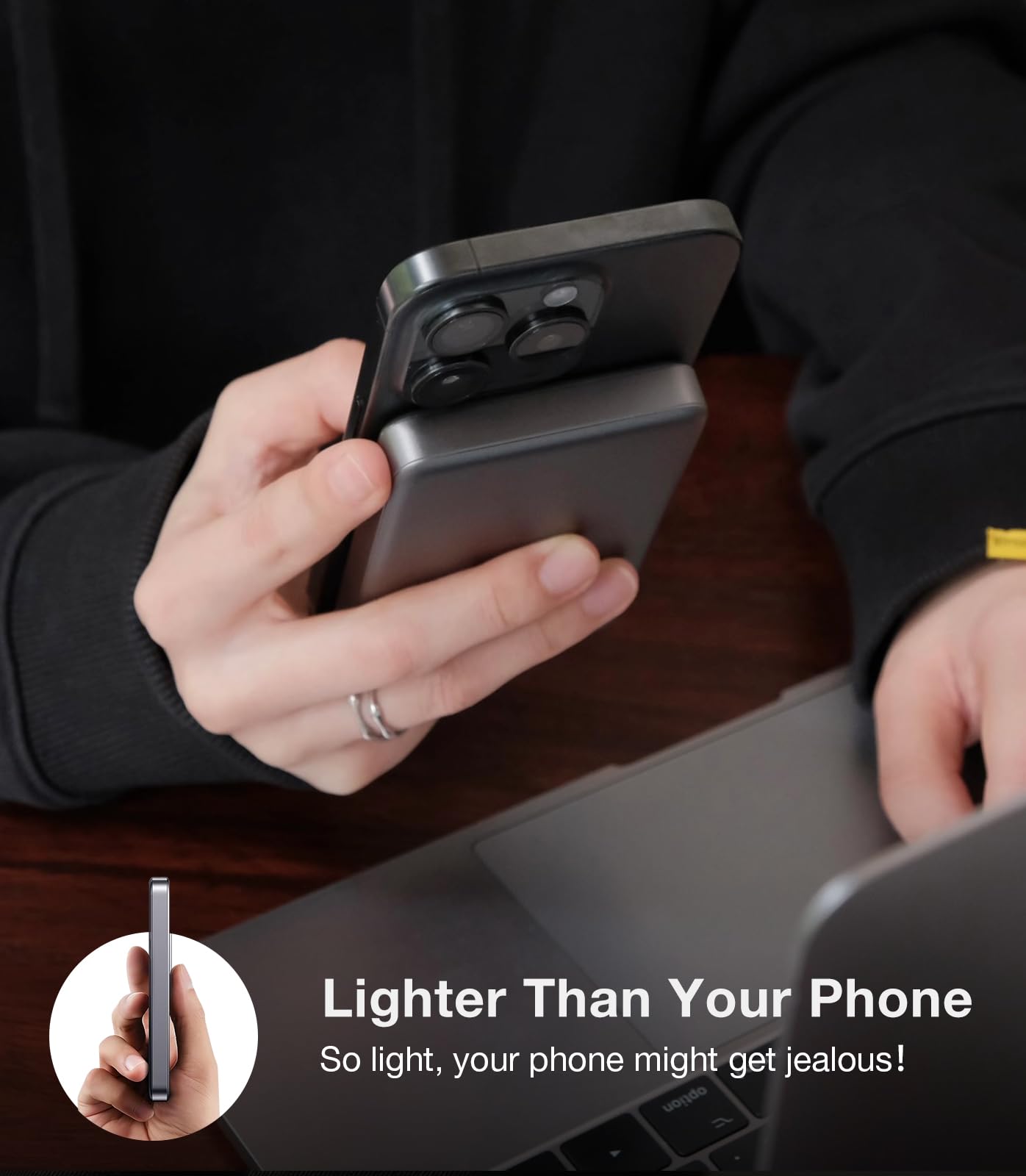 Foto 7 pulgar | Batería Externa Torras Minimag Qi2 De 10.000 Mah Con Usb-c De 30 W Y 15 W - Venta Internacional.