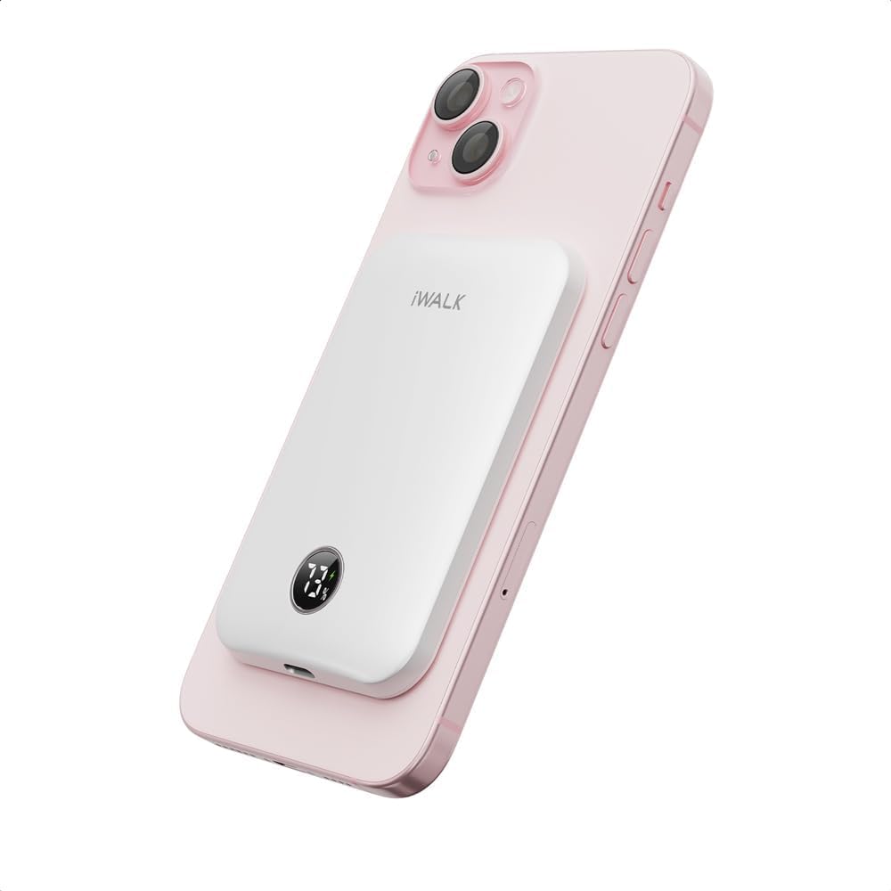Foto 2 pulgar | Cargador Portátil Iwalk Magnetic 5000 Mah 18 W Para Iphone Blanco - Venta Internacional.