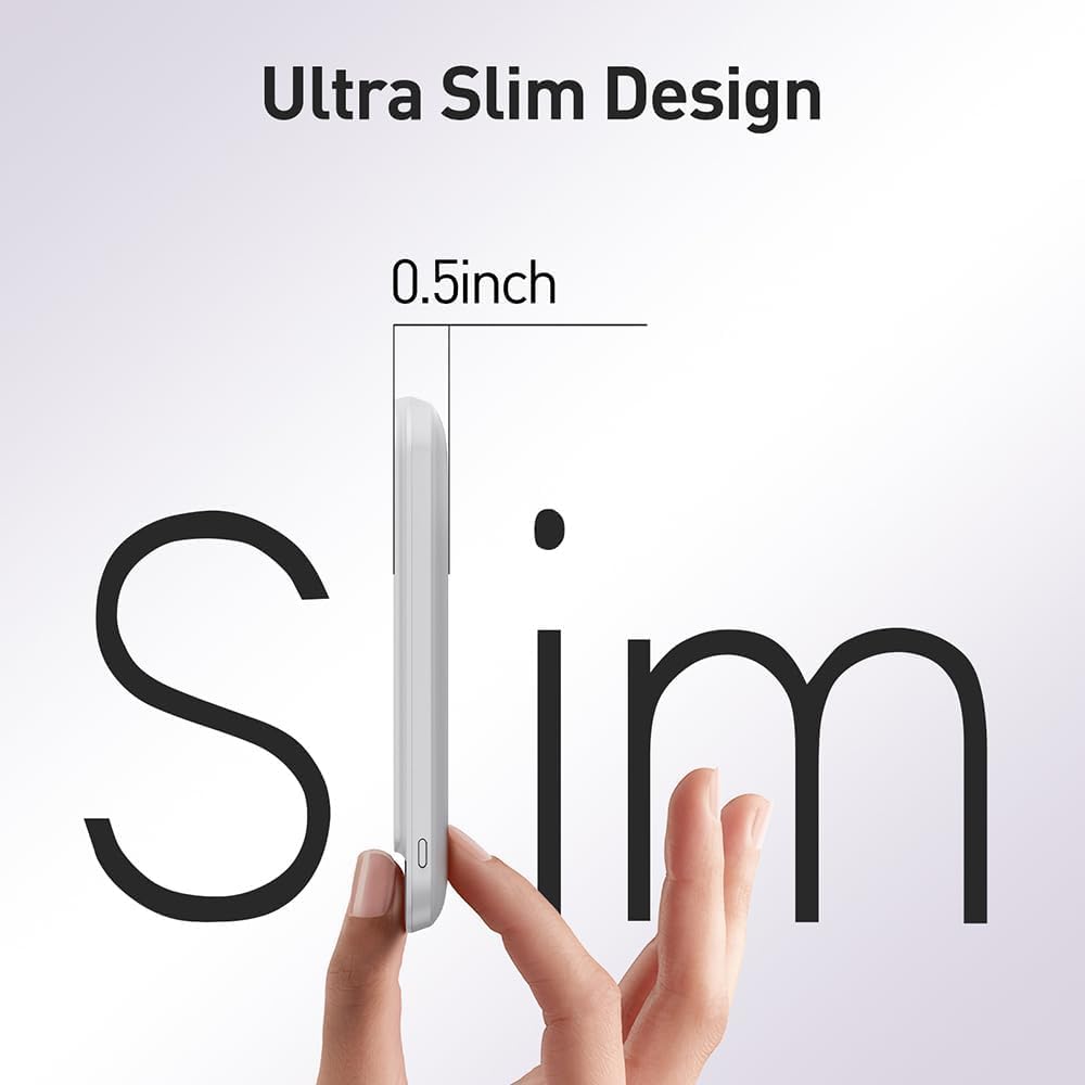 Foto 3 pulgar | Cargador Portátil Iwalk Magnetic 5000 Mah 18 W Para Iphone Blanco - Venta Internacional.