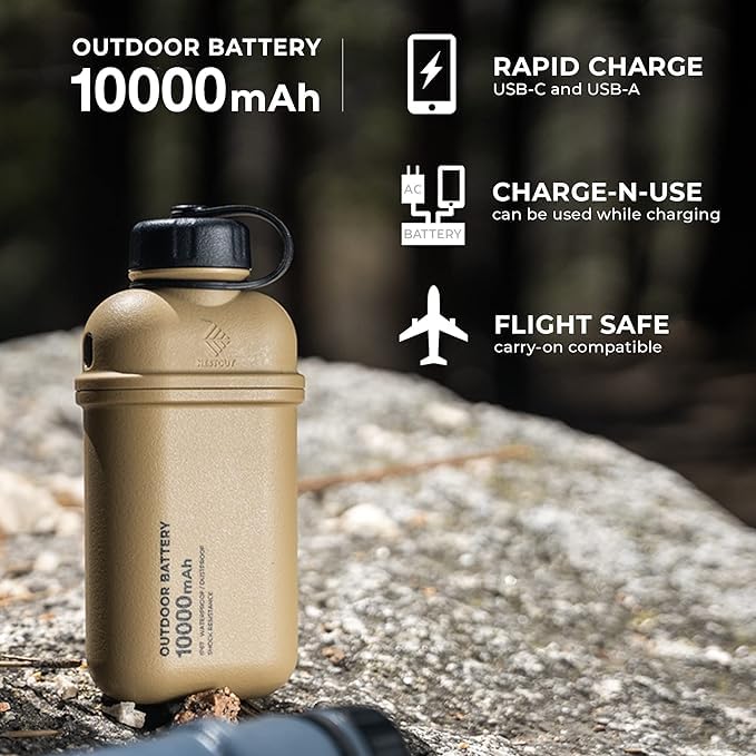 Foto 3 pulgar | Batería Externa Elecom Nestout Rugged De 10000 Mah Con Usb-c Pd De 20 W - Venta Internacional.