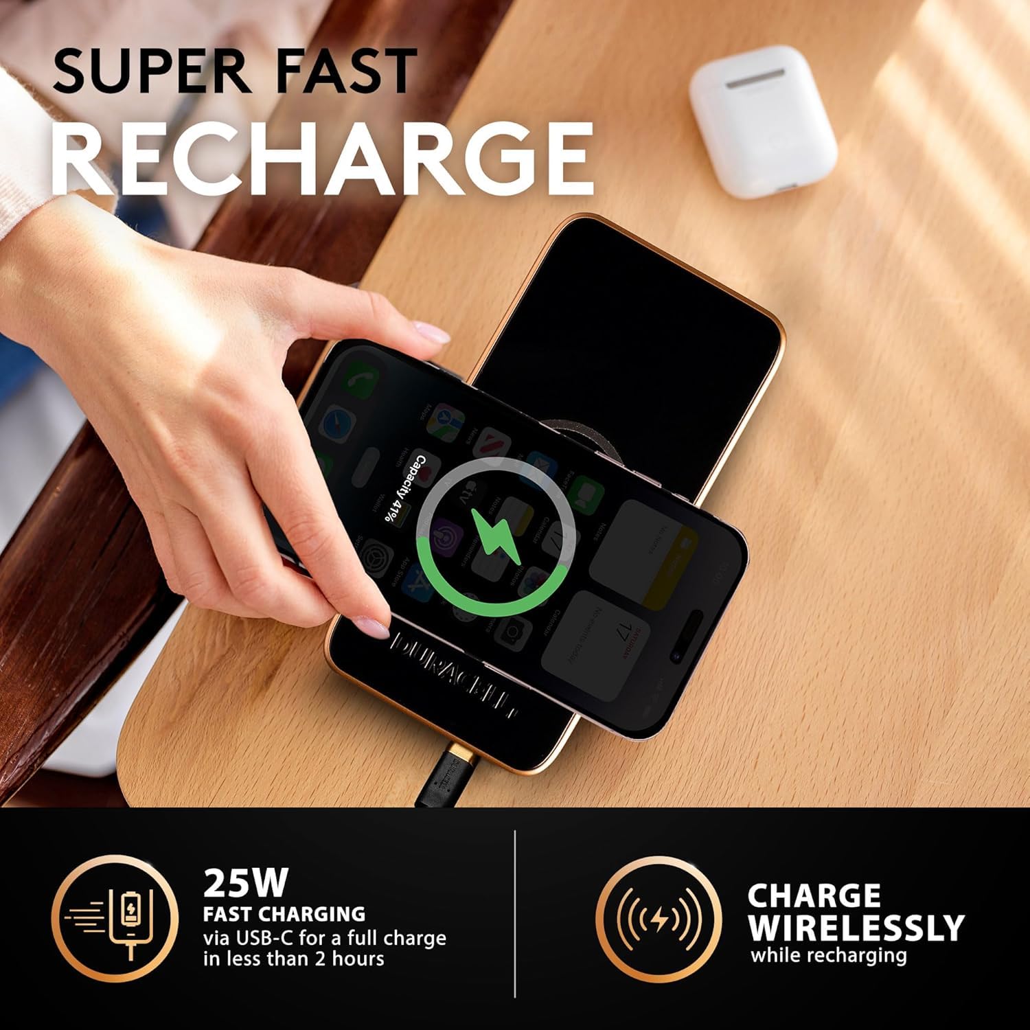 Foto 8 pulgar | Cargador Portátil Duracell Core 10 Power Bank De 10.000 Mah - Venta Internacional.
