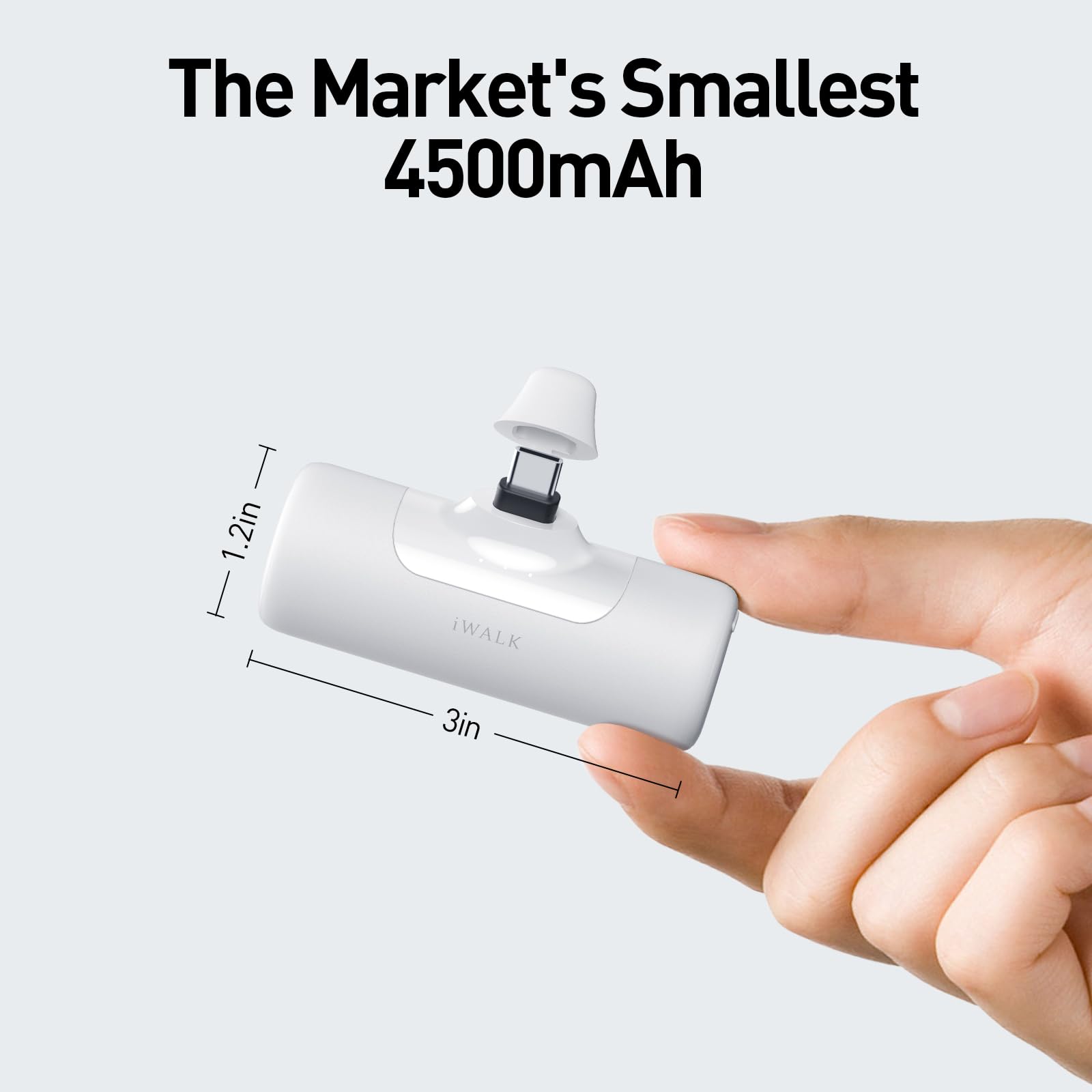 Foto 5 pulgar | Cargador Portátil Iwalk Power Bank De 4500 Mah Para Iphone 15/16 - Venta Internacional.