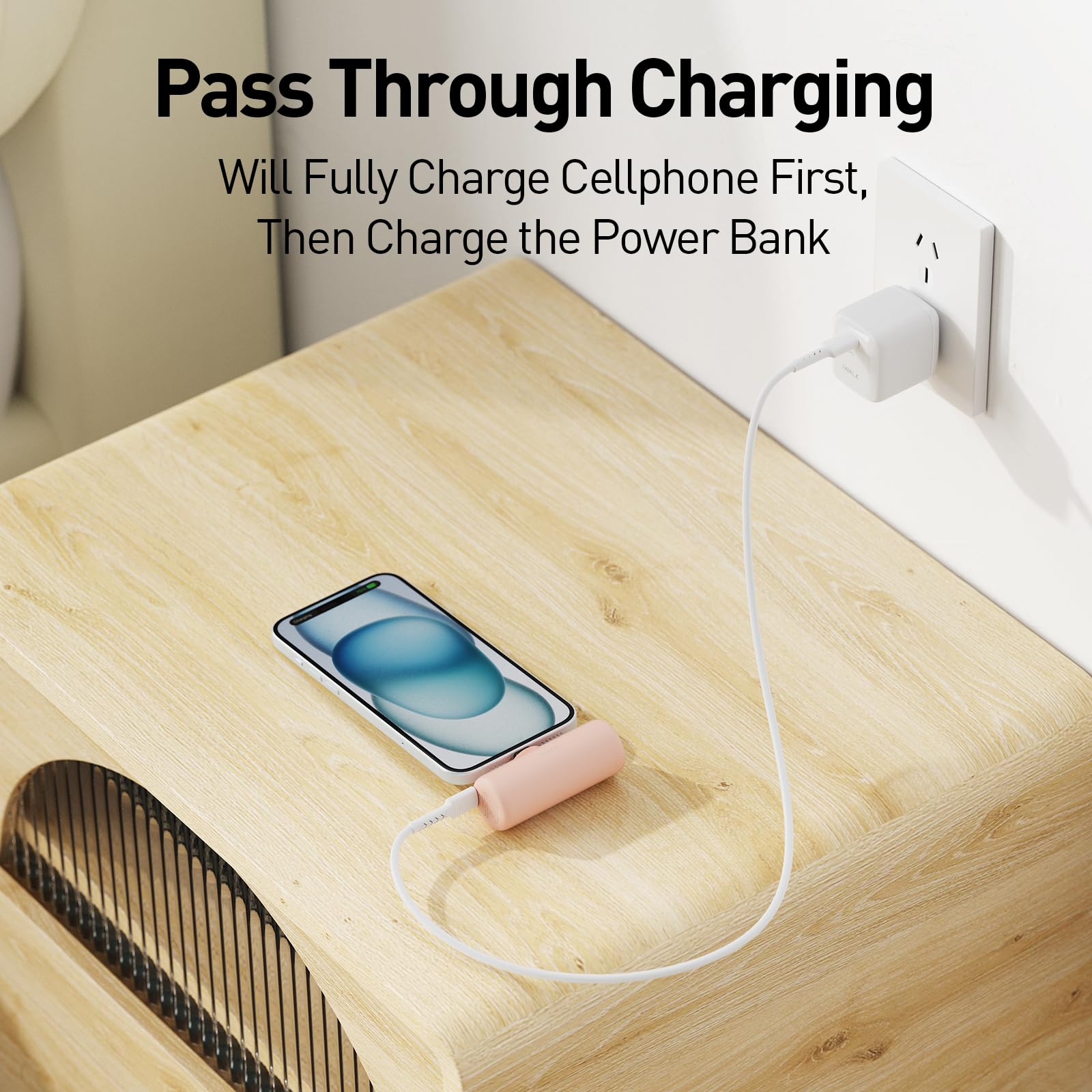 Foto 6 pulgar | Cargador Portátil Iwalk Power Bank De 4500 Mah Para Iphone 15/16 - Venta Internacional.