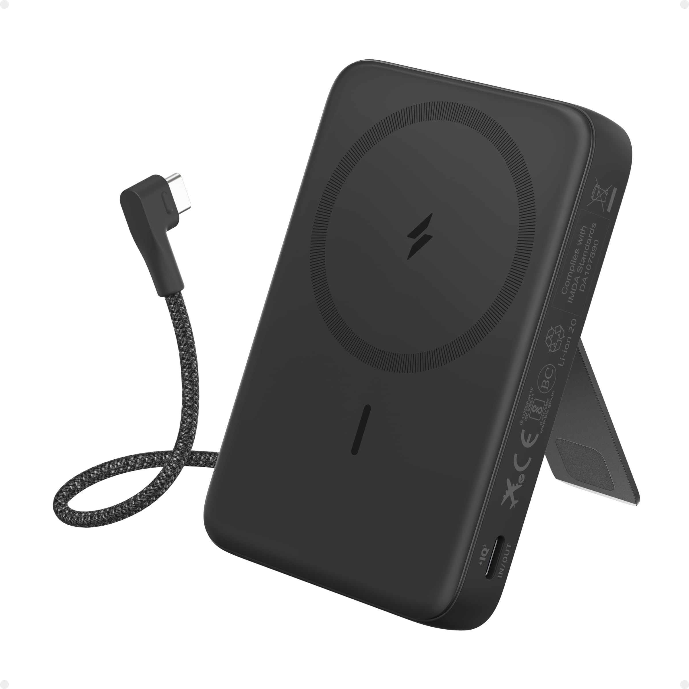 Foto 1 | Batería Externa Anker Zolo Magnetic De 10.000 Mah Con Carga Rápida De 30 W - Venta Internacional.