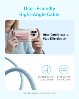 Foto 5 | Batería Externa Anker Zolo Magnetic De 10.000 Mah Con Carga Rápida De 30 W - Venta Internacional.