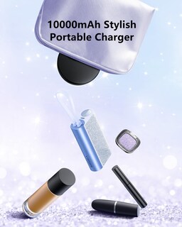 Foto 2 | Cargador Portátil Compacto Power Bank Veger De 10000 Mah, 20 W, Azul - Venta Internacional.