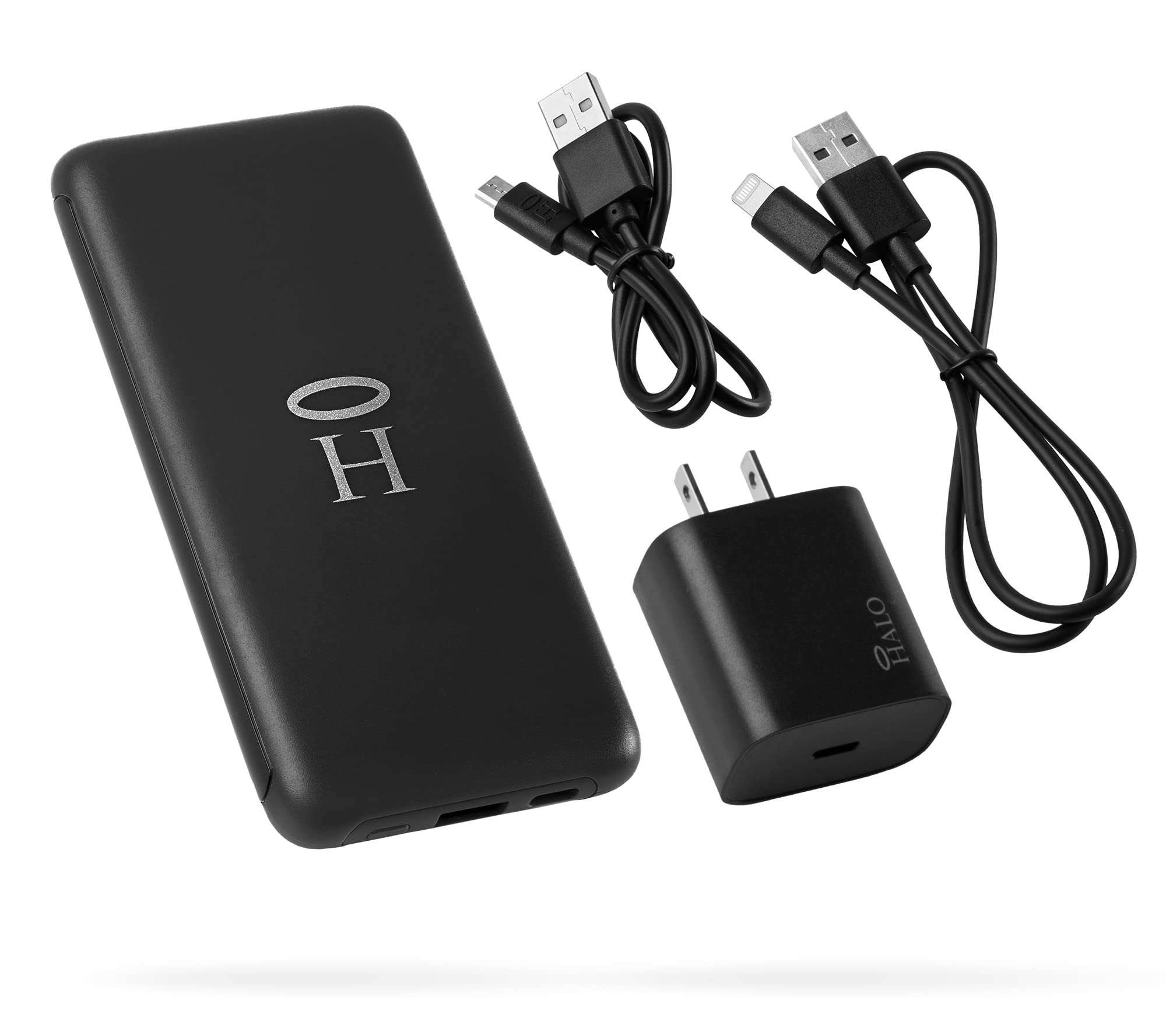 Foto 3 pulgar | Banco De Energía Portátil Halo Rapidpack Hrp-10k 10.000 Mah Negro - Venta Internacional.