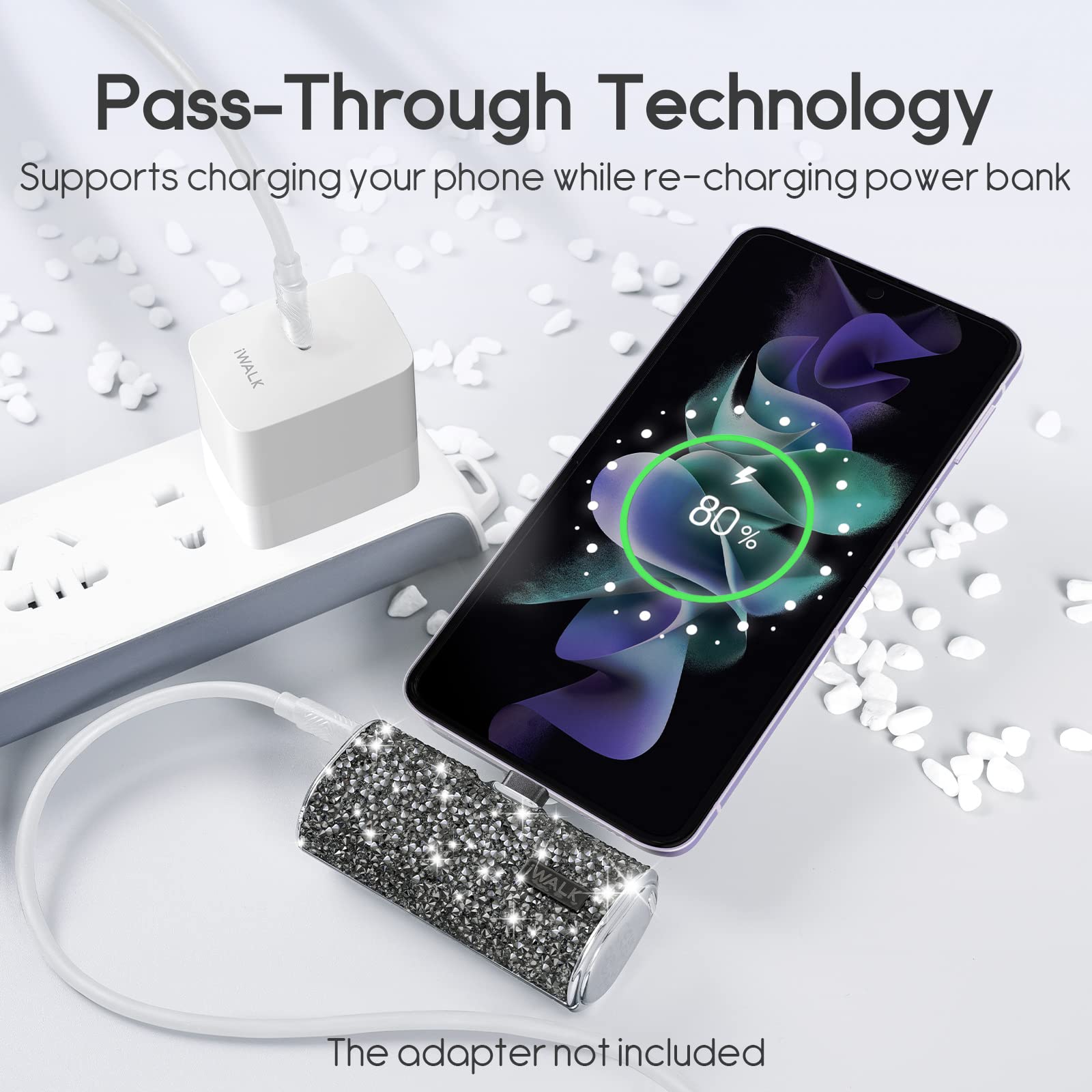 Foto 5 pulgar | Cargador Portátil Iwalk 4500mah Usb-c Para Iphone Samsung - Venta Internacional.