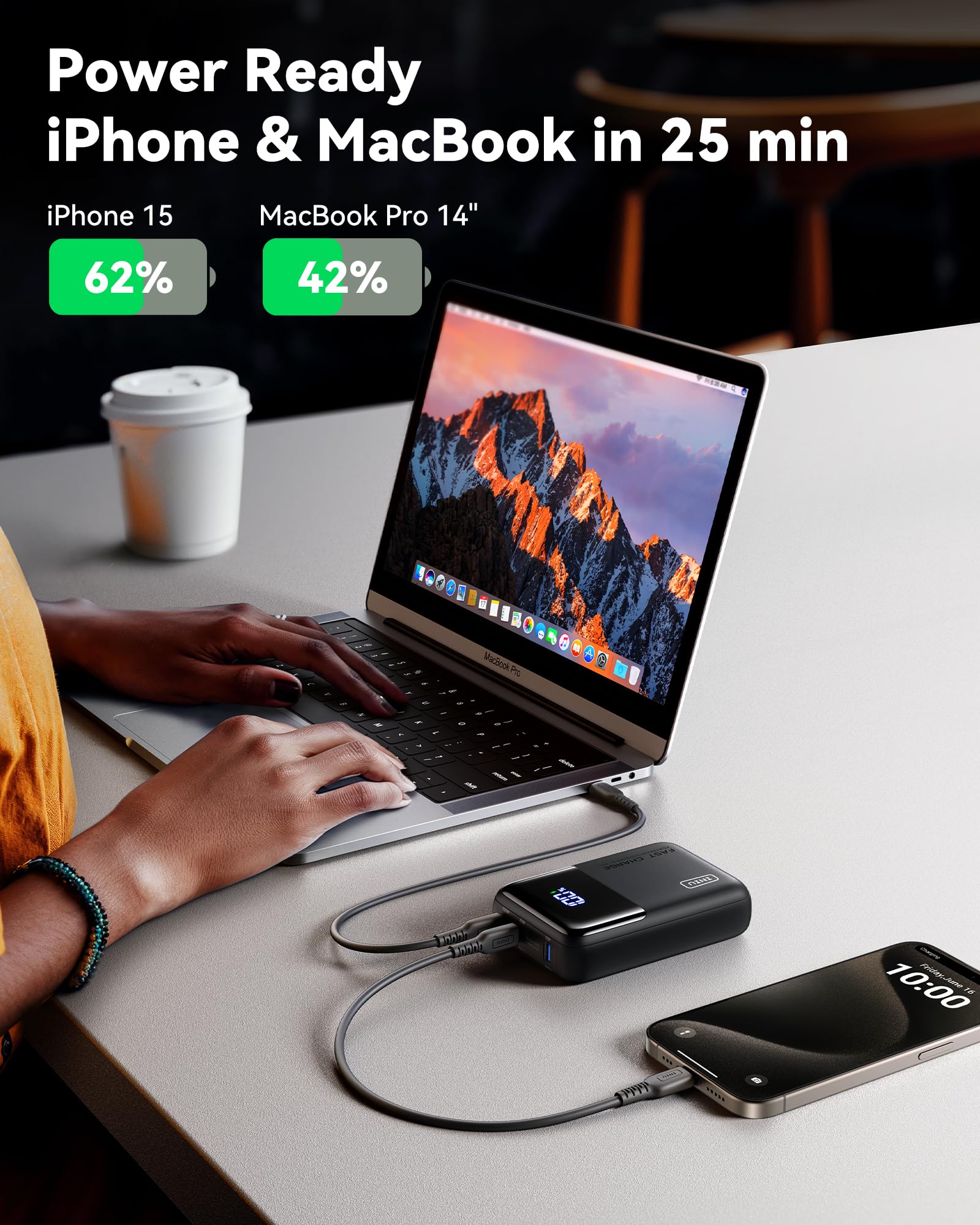 Foto 5 pulgar | Batería Externa Iniu 25000 Mah 100 W Con Usb-c Para Iphone Samsung - Venta Internacional.