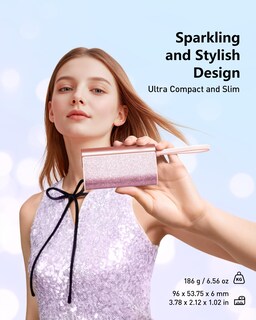 Foto 3 | Cargador Portátil Compacto Power Bank Veger De 10000 Mah Y 20 W, Color Rosa - Venta Internacional.