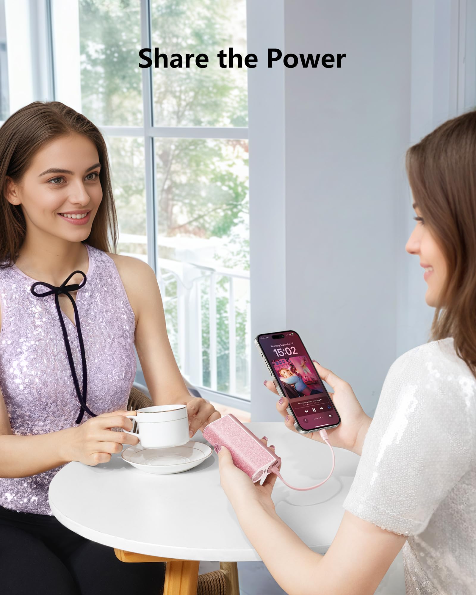 Foto 8 pulgar | Cargador Portátil Compacto Power Bank Veger De 10000 Mah Y 20 W, Color Rosa - Venta Internacional.