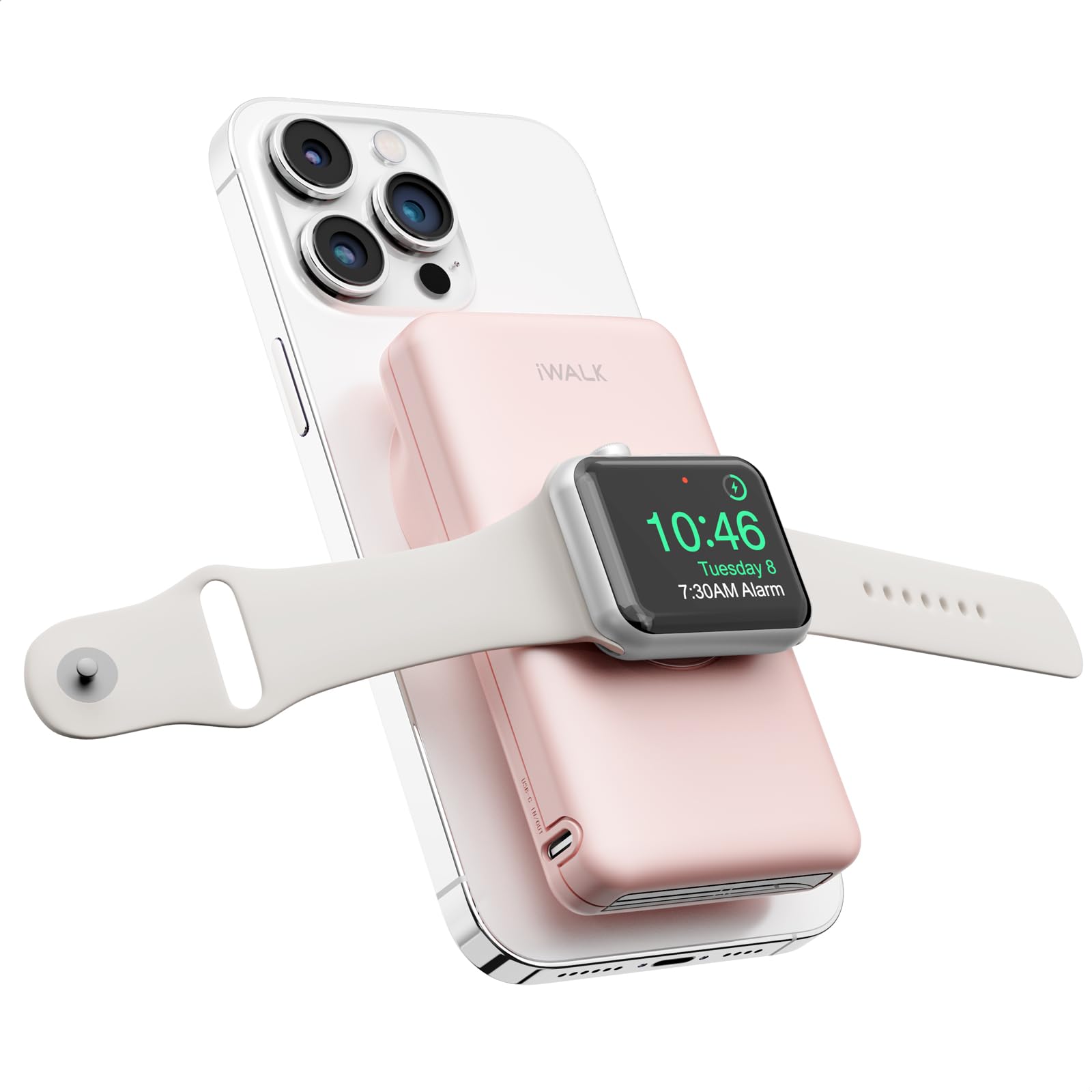 Power Bank Iwalk Mag-x Magnético Inalámbrico De 10000 Mah Con Cargador Iwatch - Venta Internacional.