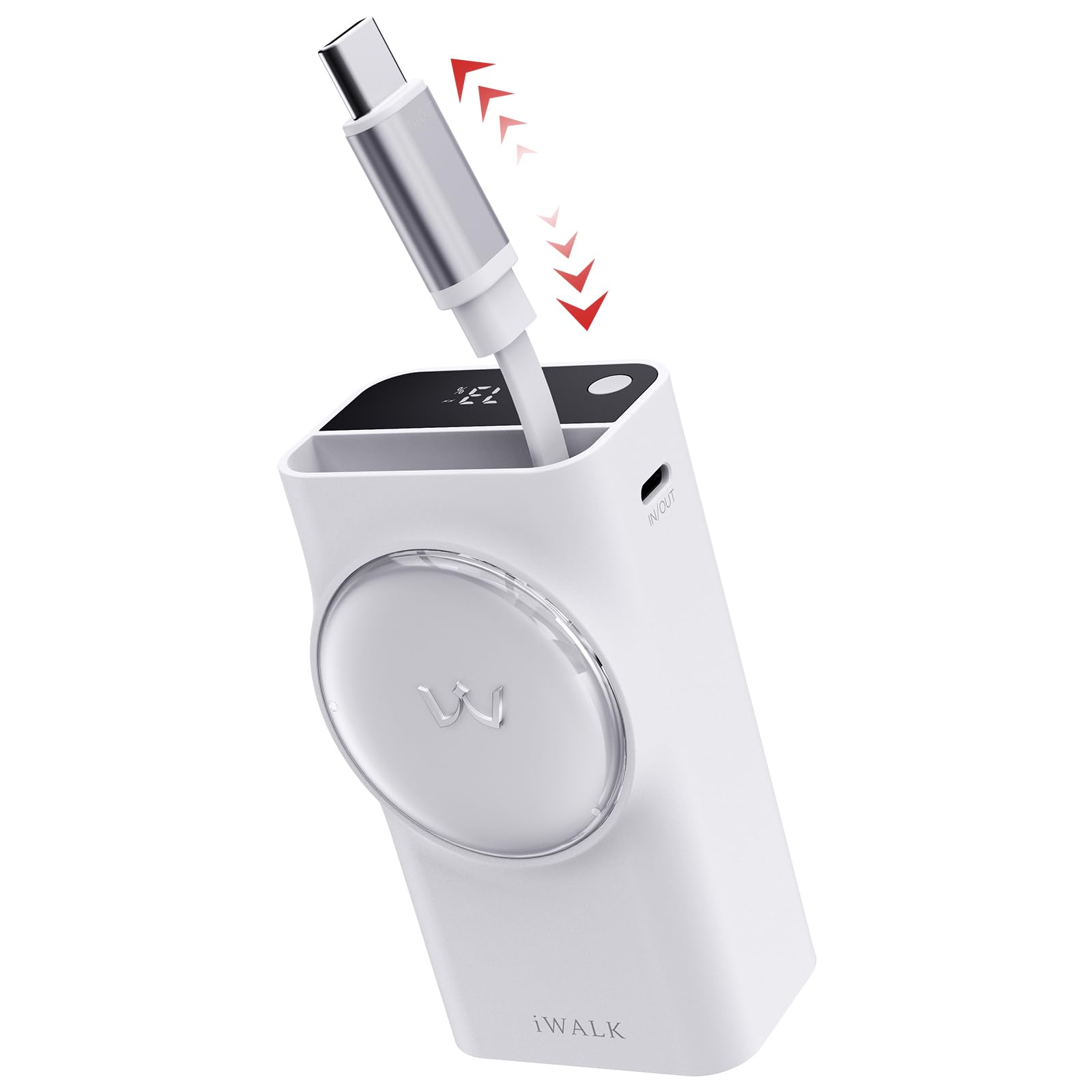 Foto 2 pulgar | Cargador Portátil Iwalk Linkpod Reel De 10000 Mah 30 W Con 3 Salidas - Venta Internacional.
