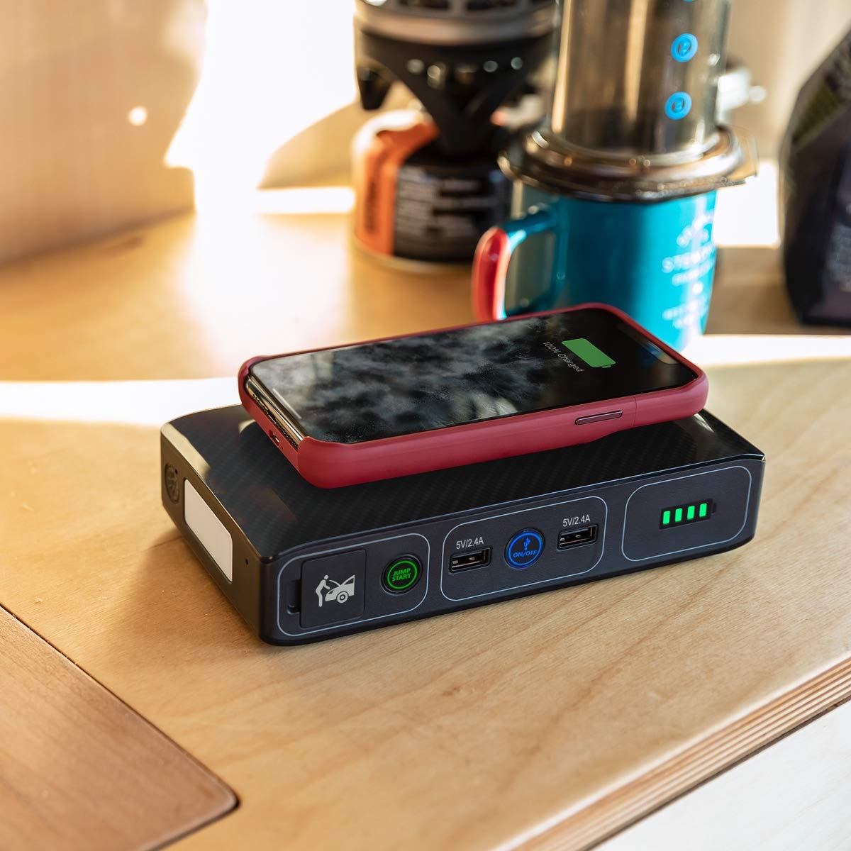 Foto 5 | Batería Externa Halo Bolt Acdc Inalámbrica De 44400 Mah Con Motor De Arranque Para Coche - Venta Internacional.