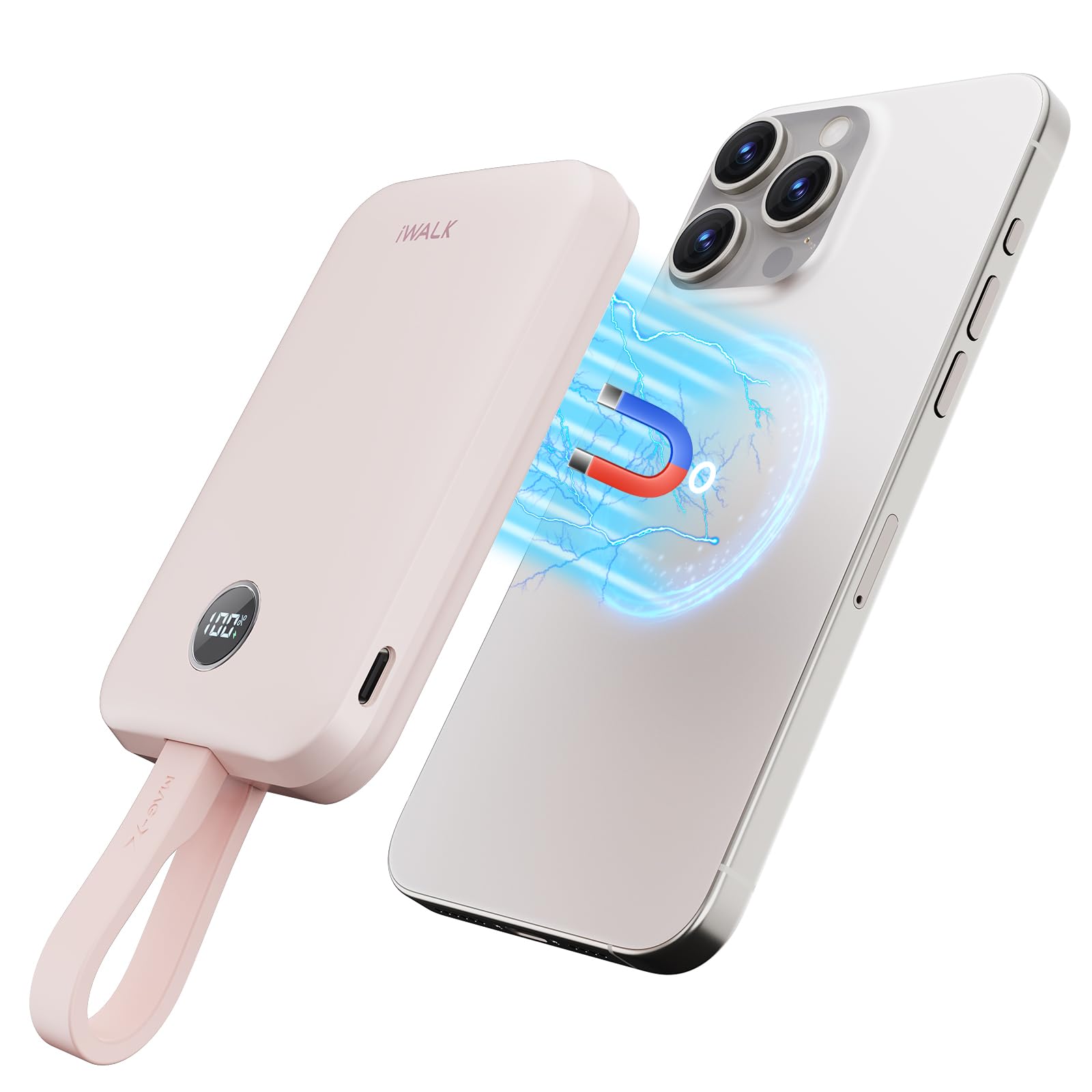 Foto 2 pulgar | Cargador Portátil Iwalk Magnetic De 10000 Mah, Banco De Energía Inalámbrico - Venta Internacional.