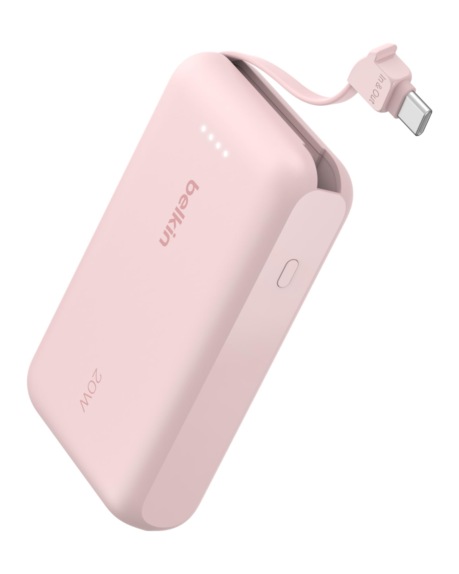 Batería Externa Belkin 10k Pd 20w Con Cable Integrado Para Iphone - Venta Internacional.