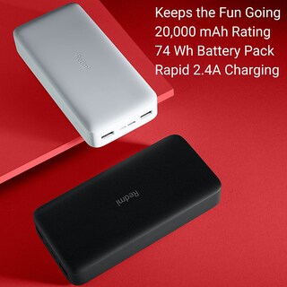 Foto 3 | Banco De Energía Xiaomi Redmi 20000mah 74wh 18w Dual Usb - Venta Internacional.