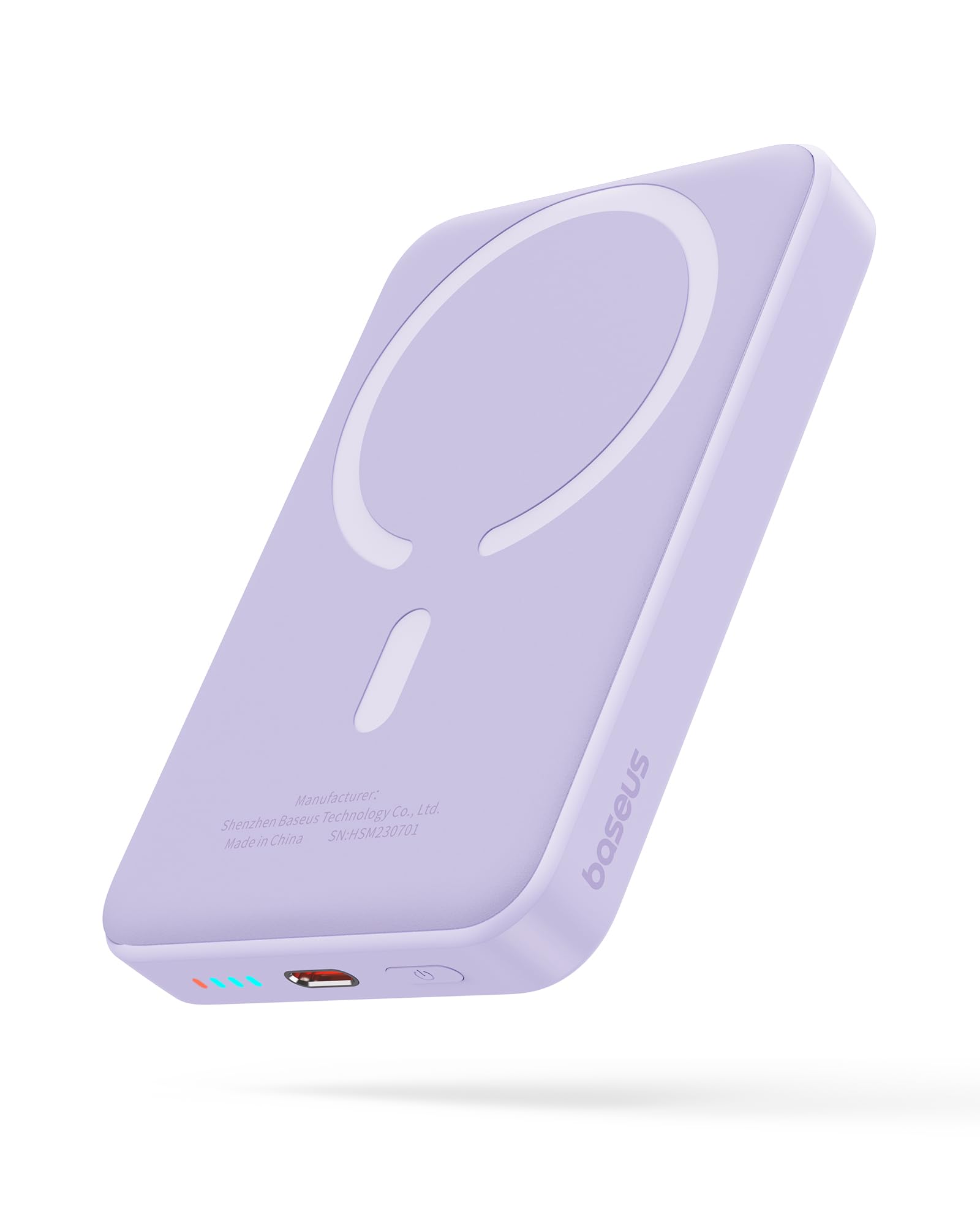 Foto 5 pulgar | Cargador Portátil Baseus Inalámbrico Magsafe De 10000 Mah, Morado - Venta Internacional.