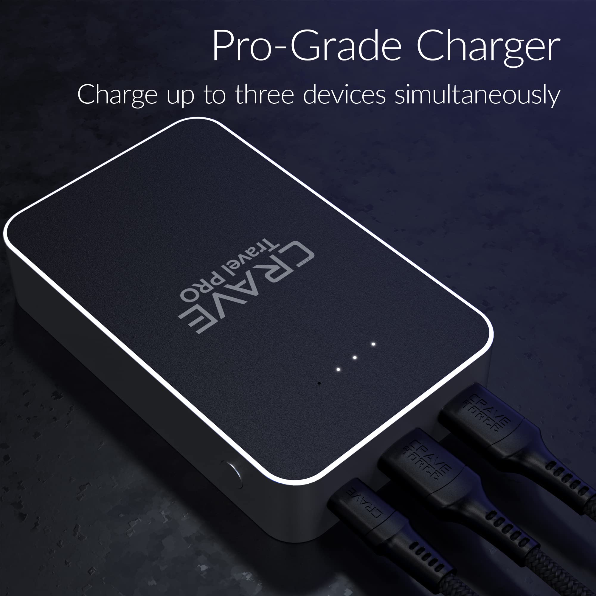 Foto 4 pulgar | Batería Externa Crave Travel Pro De 13400 Mah Con Carga Rápida Qc 3.0 - Venta Internacional.