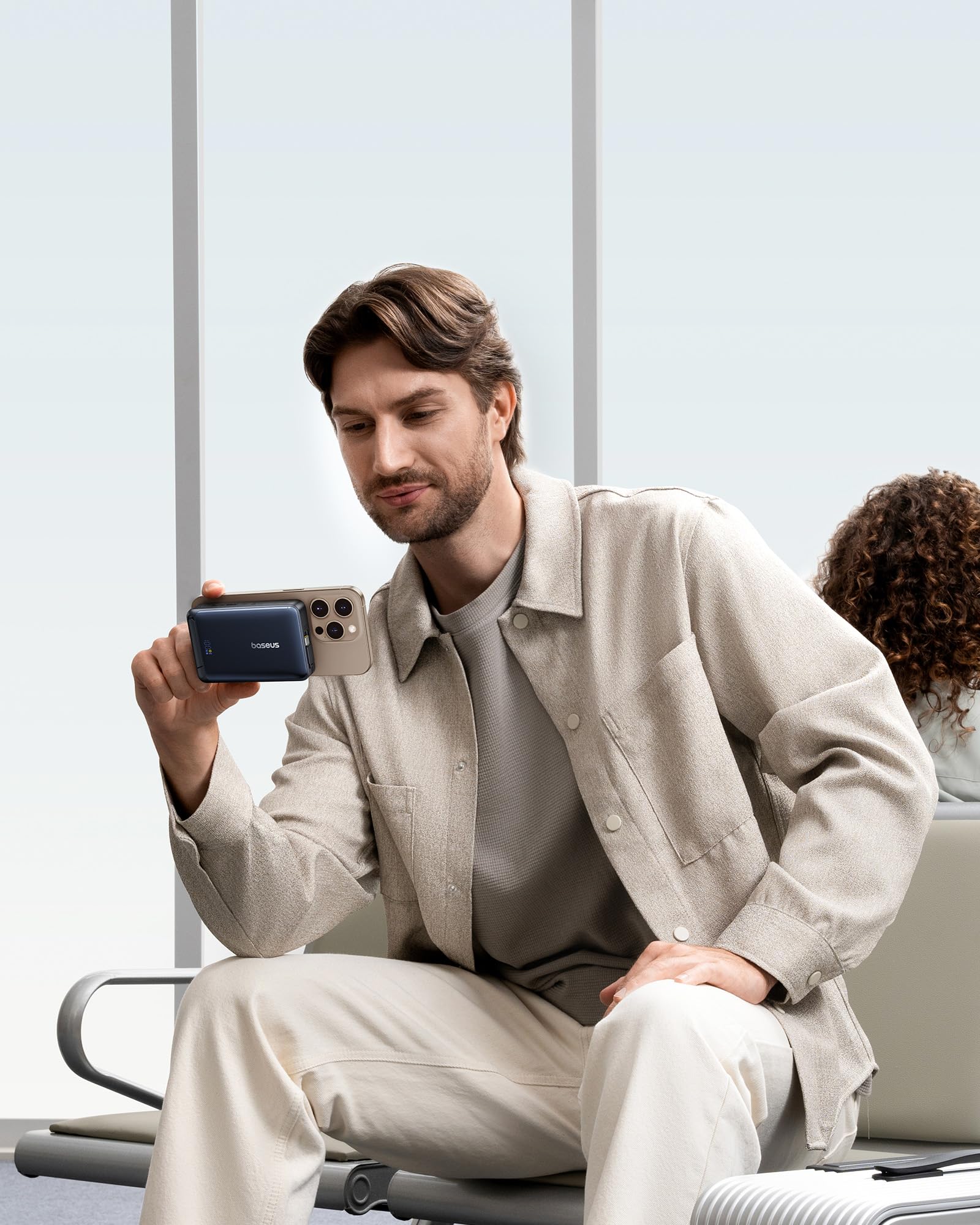 Foto 7 | Cargador Portátil Baseus Nomos P2 10,000mah 30w Para Iphone - Venta Internacional.