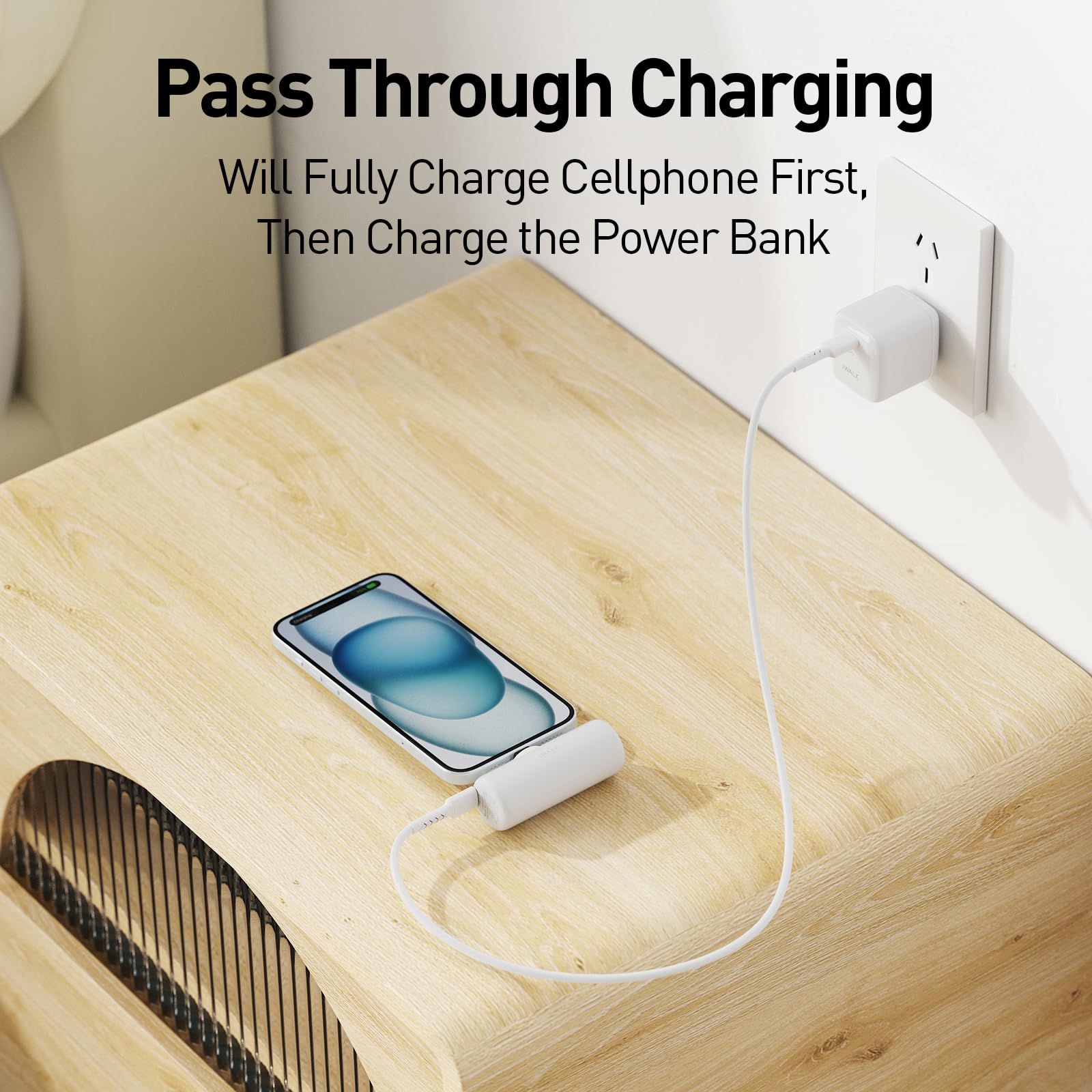Foto 6 pulgar | Cargador Portátil Iwalk Power Bank De 4500 Mah Para Iphone 15/16 - Venta Internacional.