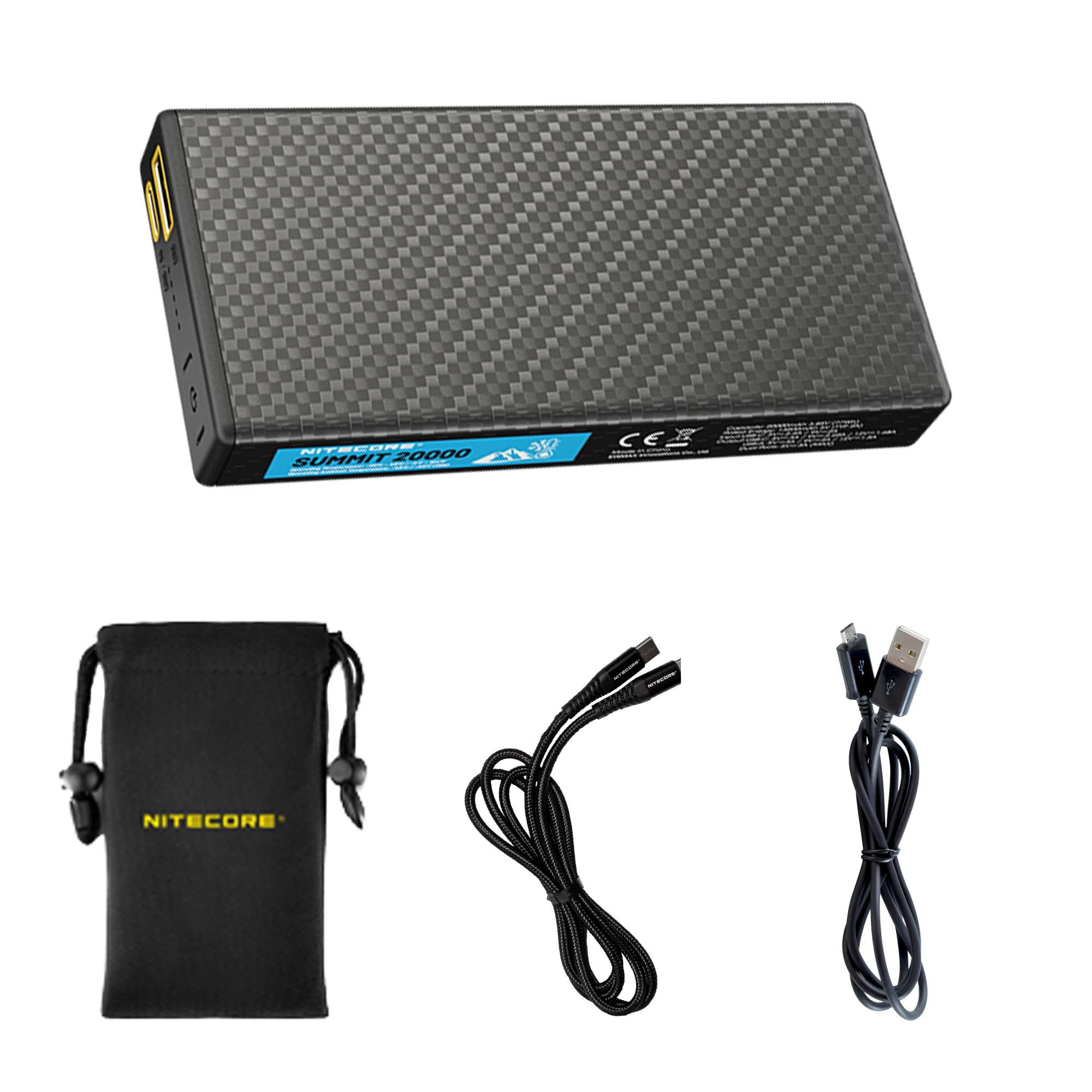 Foto 2 pulgar | Batería Externa Nitecore Summit 20000 Mah Con Usb-c Qc Pd - Venta Internacional.