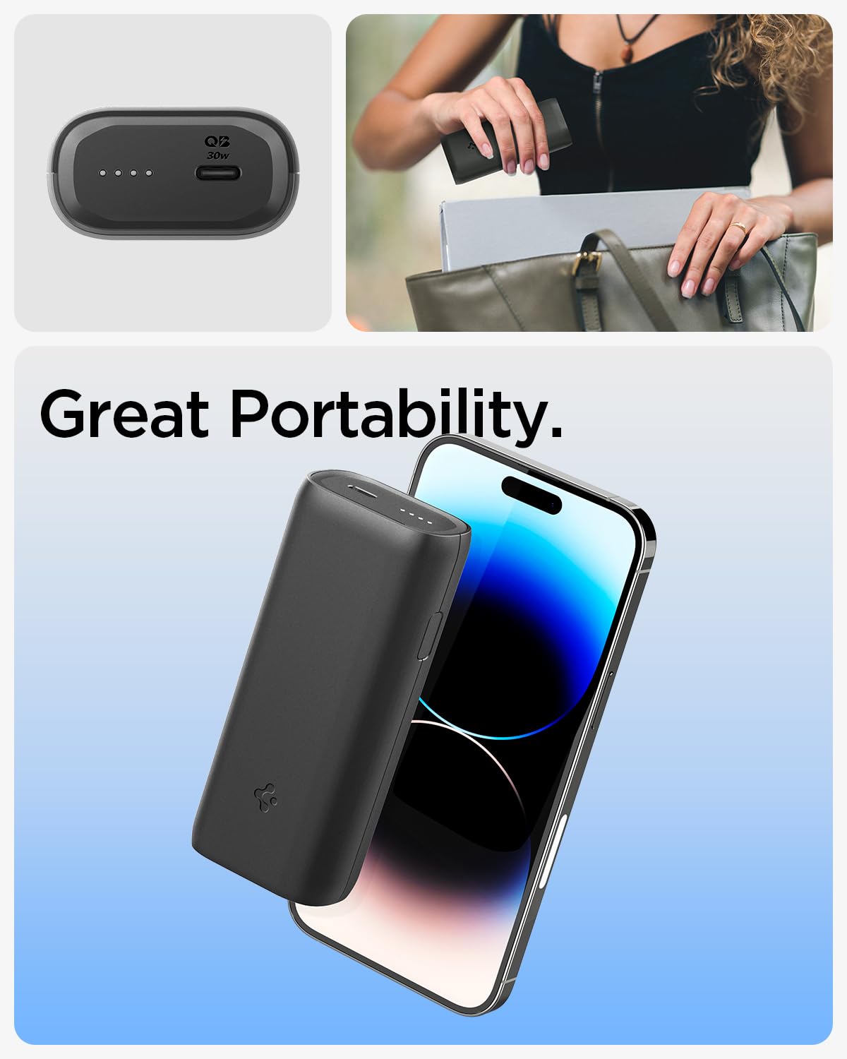 Foto 3 pulgar | Batería Externa Spigen Arcpack 1000 Mah 30 W Usb-c Pd Pps 3.0 - Venta Internacional.