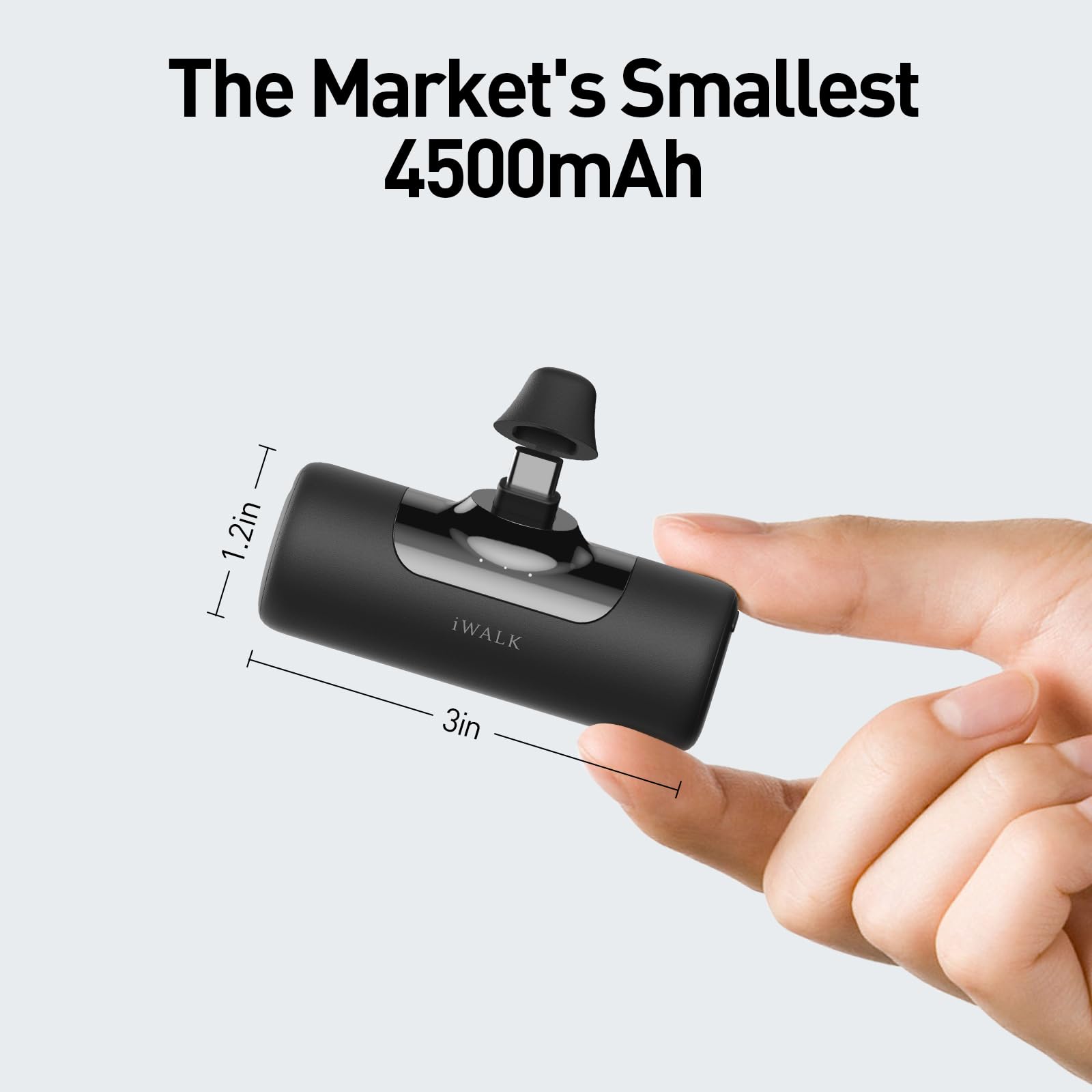 Foto 5 pulgar | Cargador Portátil Iwalk Power Bank De 4500 Mah Para Iphone 15/16 - Venta Internacional.