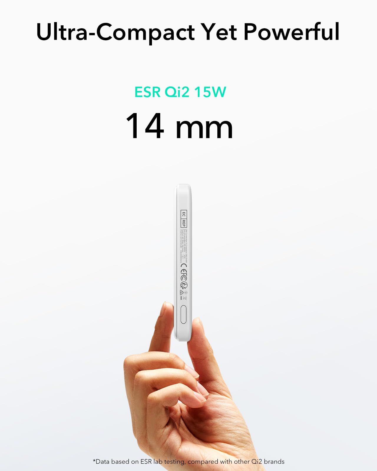 Foto 5 pulgar | Batería Externa Magsafe Esr Ultracompacta De 5000 Mah Y 15 W, Color Blanco - Venta Internacional.