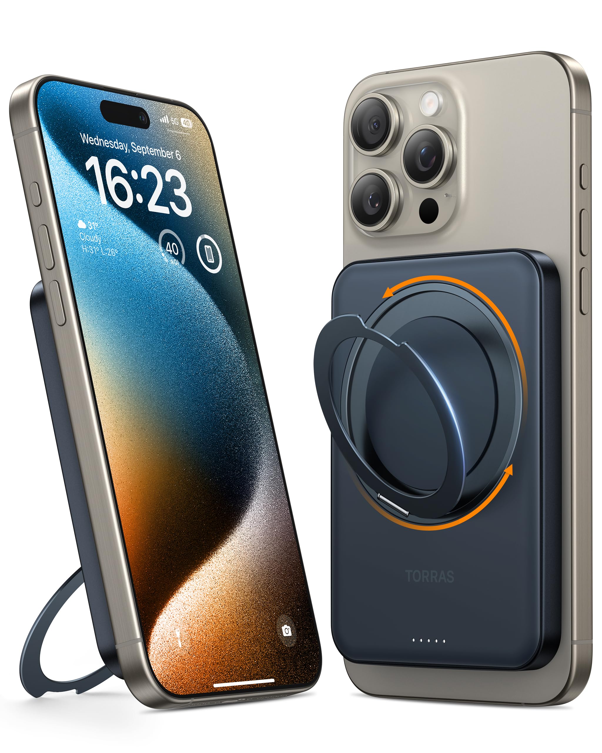 Cargador Portátil Power Bank Torras De 5.000 Mah Para Iphone - Venta Internacional.