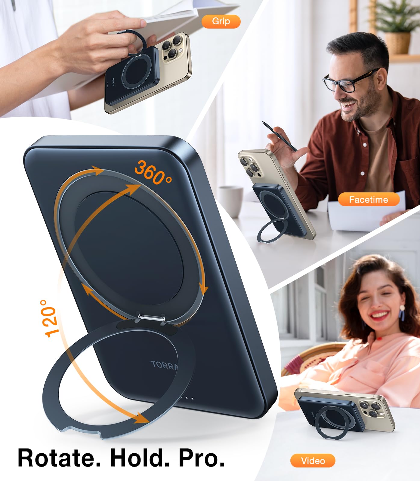 Foto 4 pulgar | Cargador Portátil Power Bank Torras De 5.000 Mah Para Iphone - Venta Internacional.