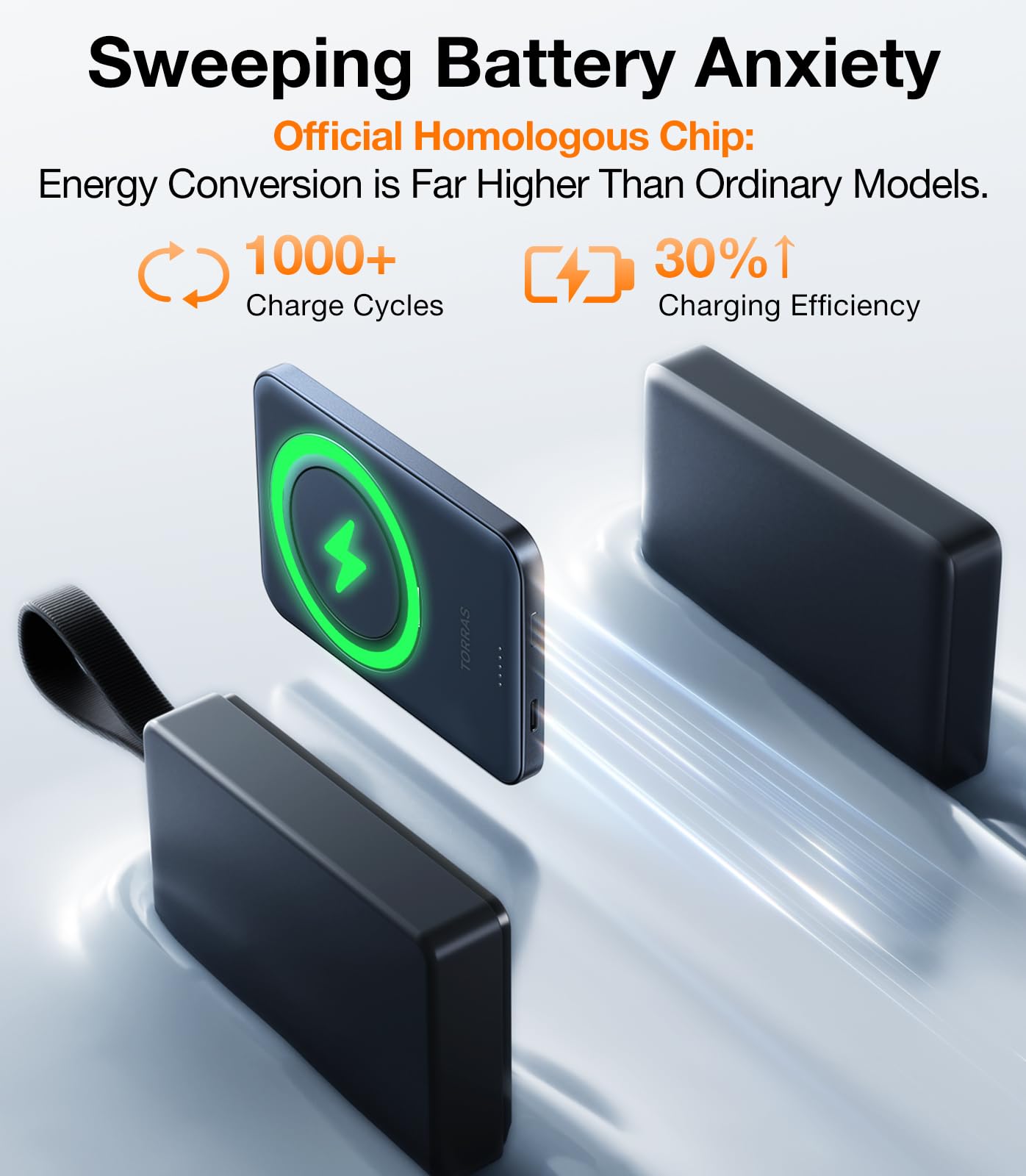Foto 6 | Cargador Portátil Power Bank Torras De 5.000 Mah Para Iphone - Venta Internacional.
