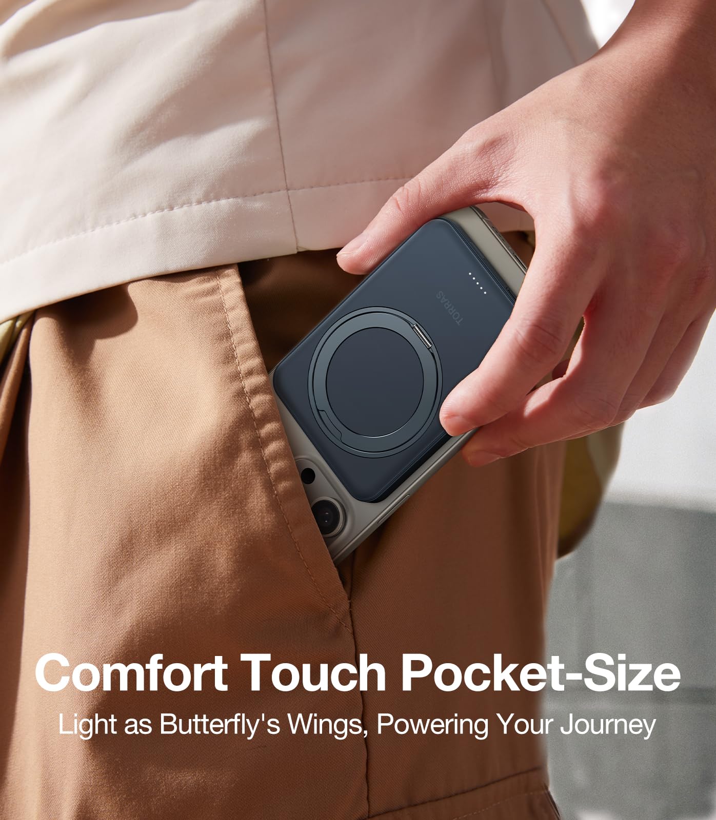 Foto 7 | Cargador Portátil Power Bank Torras De 5.000 Mah Para Iphone - Venta Internacional.
