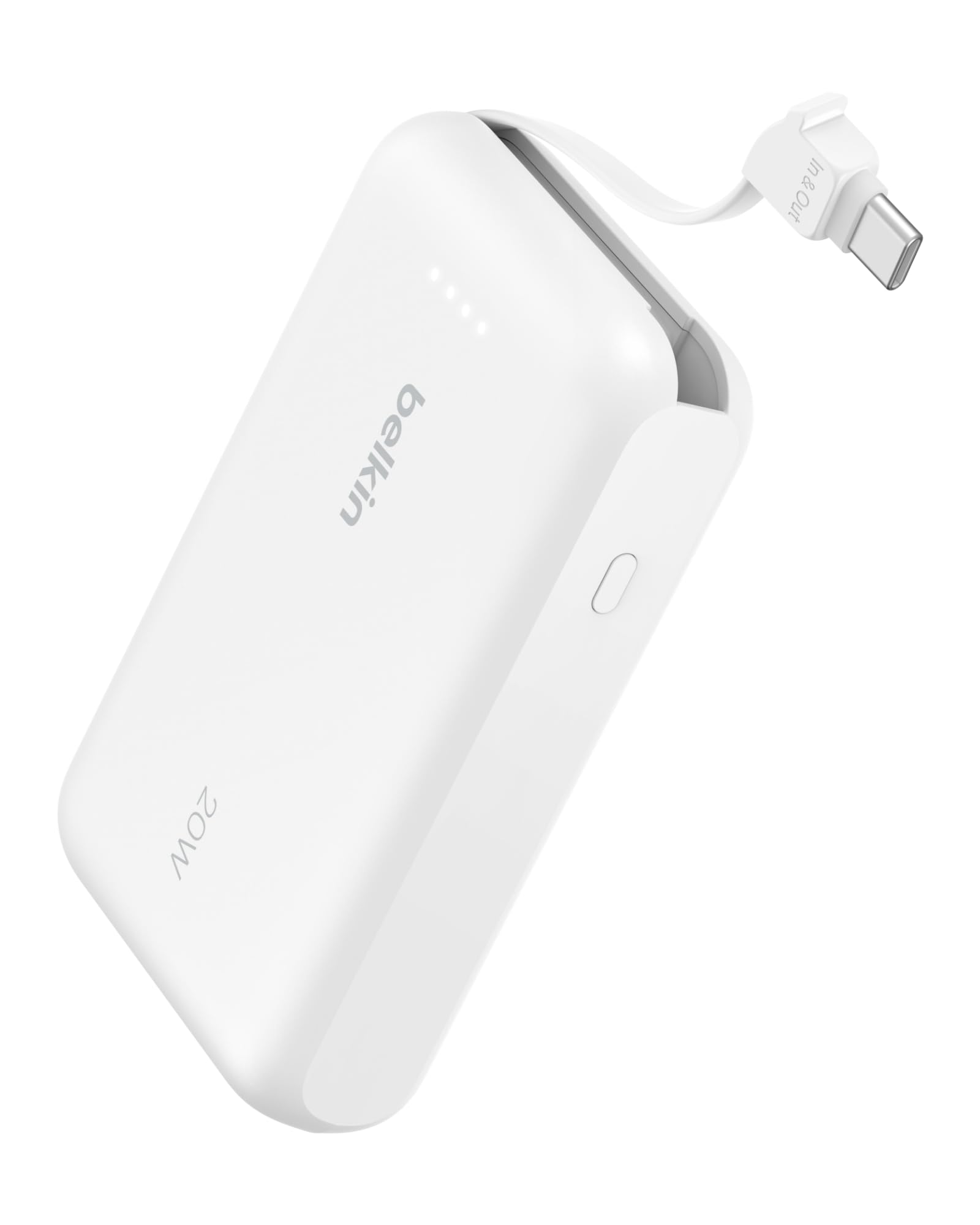 Foto 2 pulgar | Batería Externa Belkin 10k Pd 20w Con Cable Integrado Para Iphone - Venta Internacional.