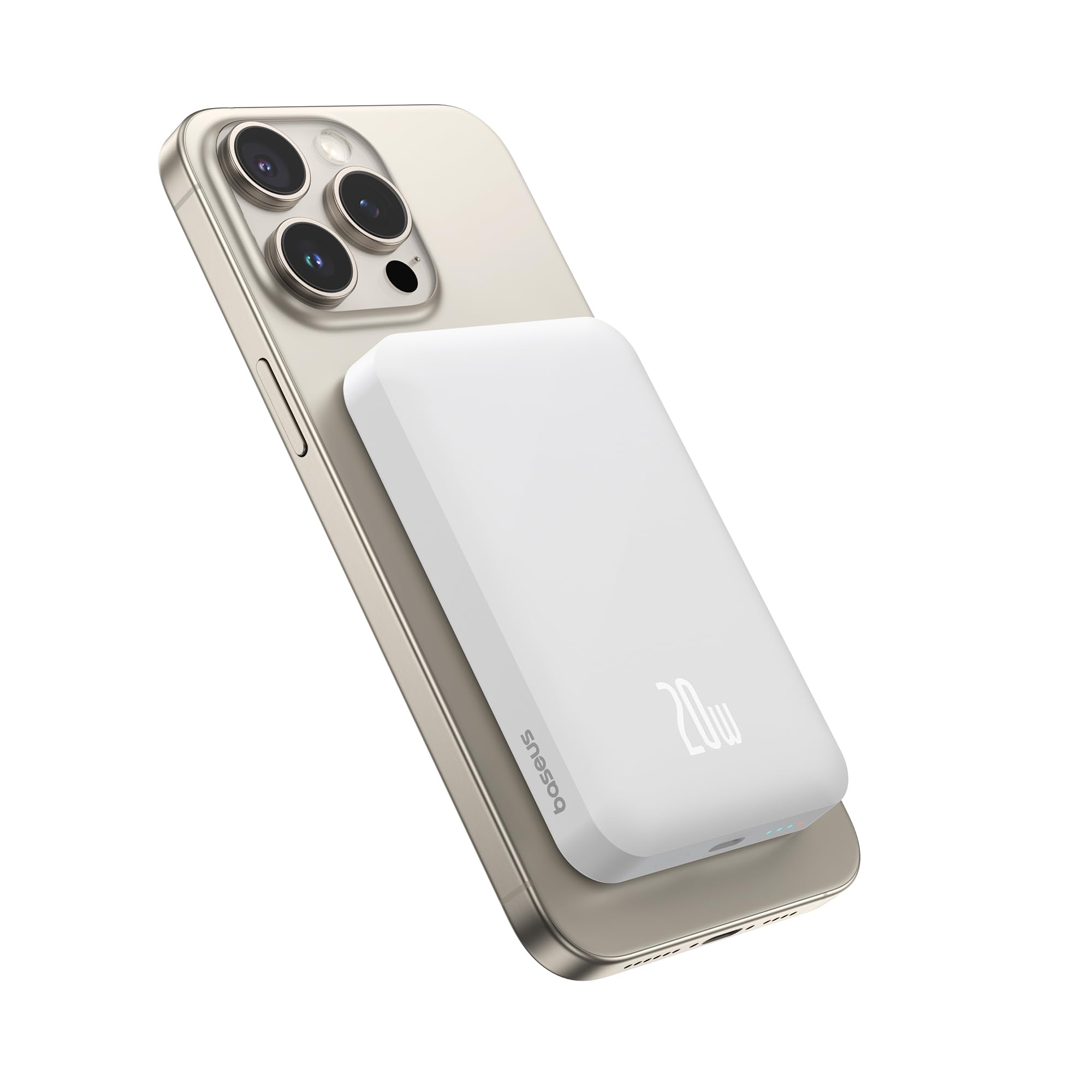 Foto 2 pulgar | Cargador Portátil Inalámbrico Baseus Para Batería Magsafe De 6000 Mah - Venta Internacional.
