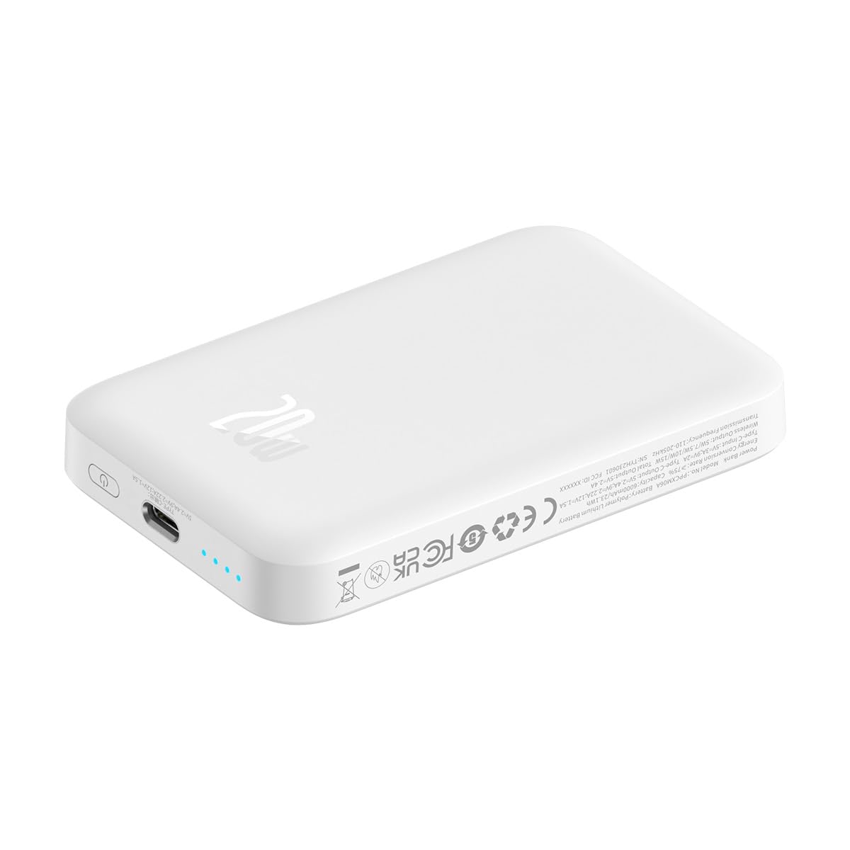 Foto 8 pulgar | Cargador Portátil Inalámbrico Baseus Para Batería Magsafe De 6000 Mah - Venta Internacional.
