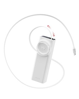 Foto 1 | Power Bank Iwalk Reel De 20000 Mah Y 65 W Con Cable Usb-c Retráctil - Venta Internacional.