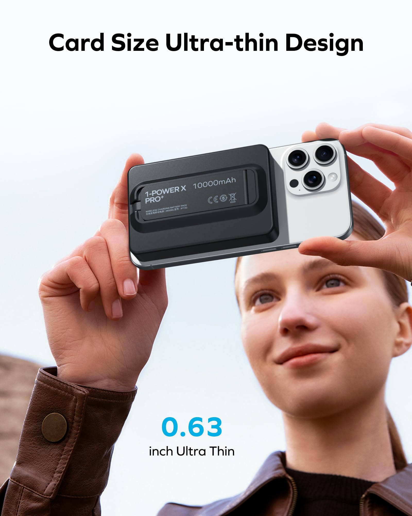 Foto 6 pulgar | Cargador Inalámbrico Power Bank Momax Magnetic De 10000 Mah De 20 W - Venta Internacional.