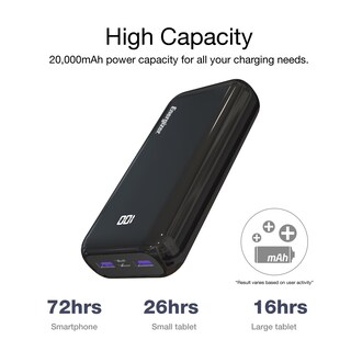Foto 2 | Power Bank Energizer Ue20011pq 20000 Mah Con 2 Salidas Usb - Venta Internacional.