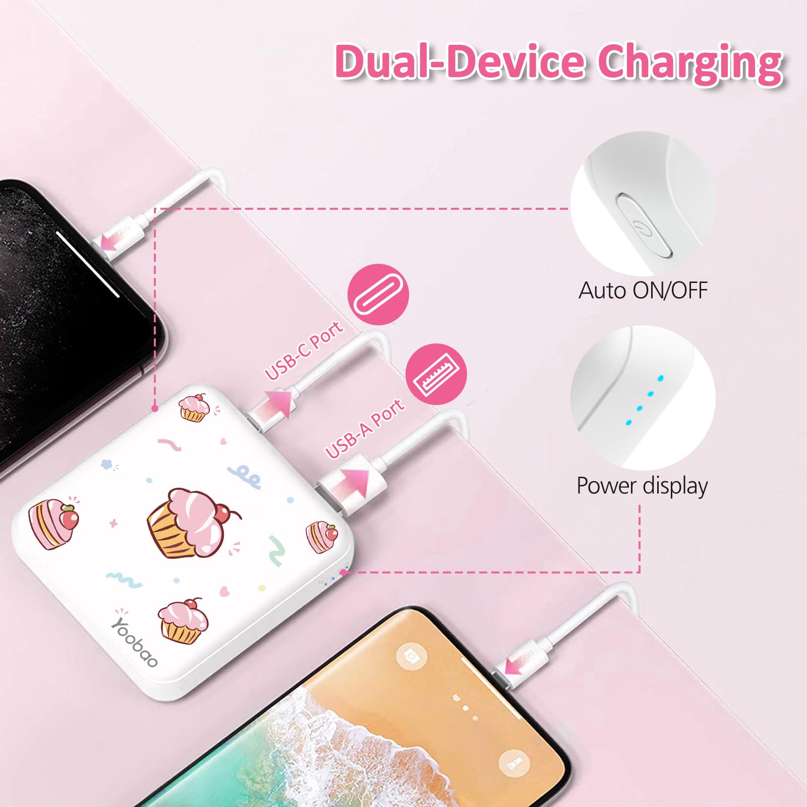 Foto 4 pulgar | Cargador Portátil Yoobao Pd 20w Usb-c 10000 Mah Power Bank - Venta Internacional.