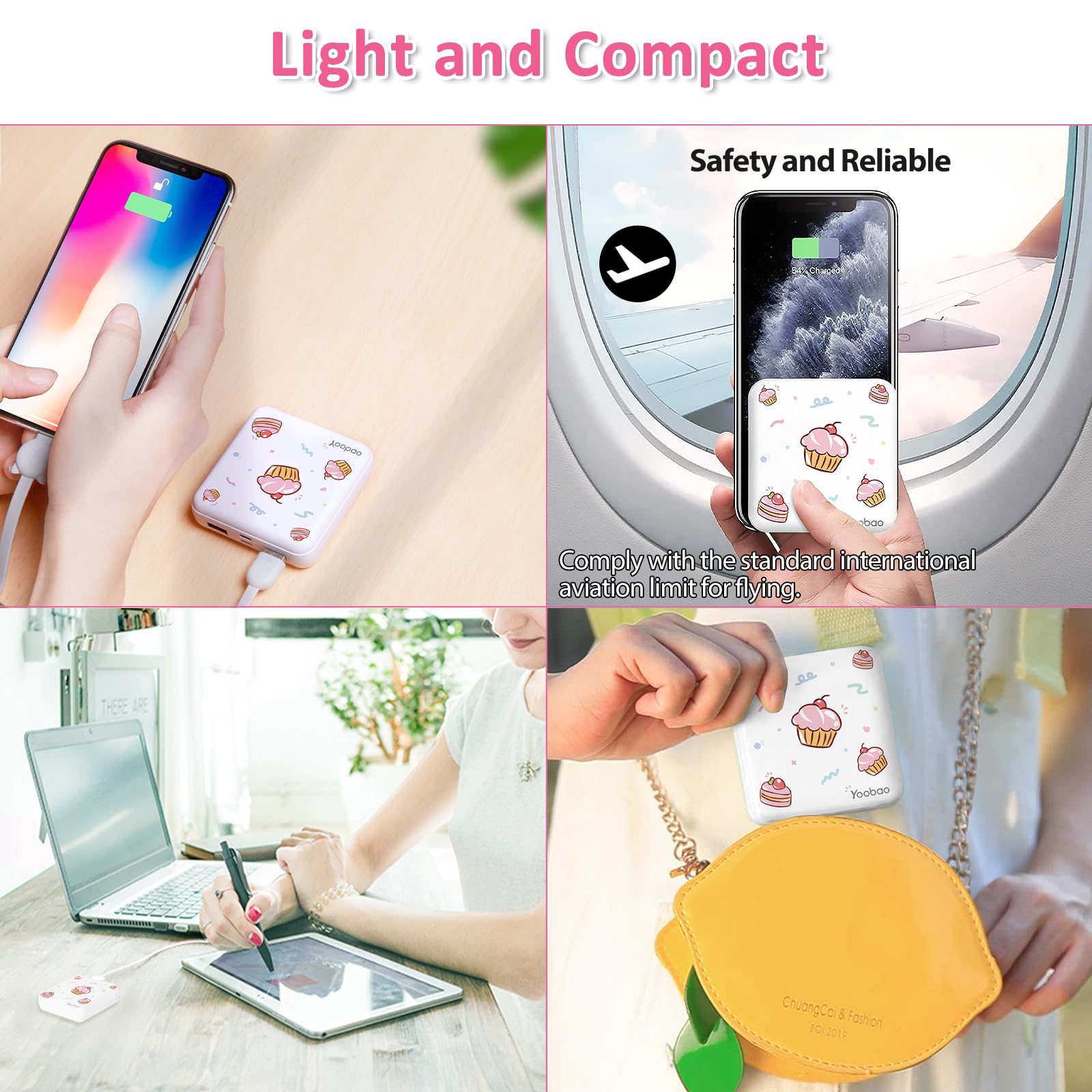 Foto 6 pulgar | Cargador Portátil Yoobao Pd 20w Usb-c 10000 Mah Power Bank - Venta Internacional.