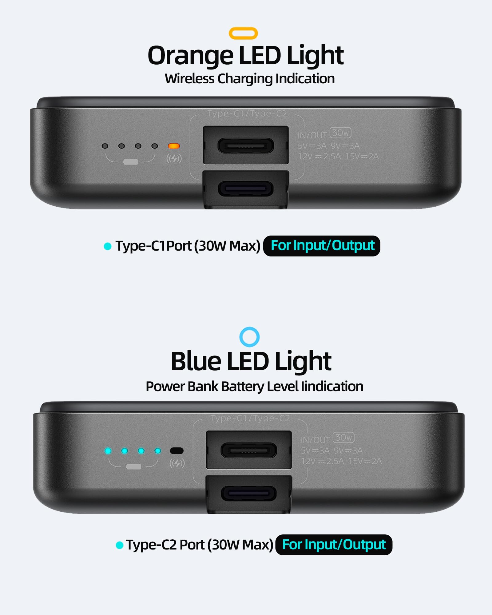 Foto 5 pulgar | Power Bank Romoss Magnetic 10000 Mah 30 W Pd Con Cargador Inalámbrico - Venta Internacional.