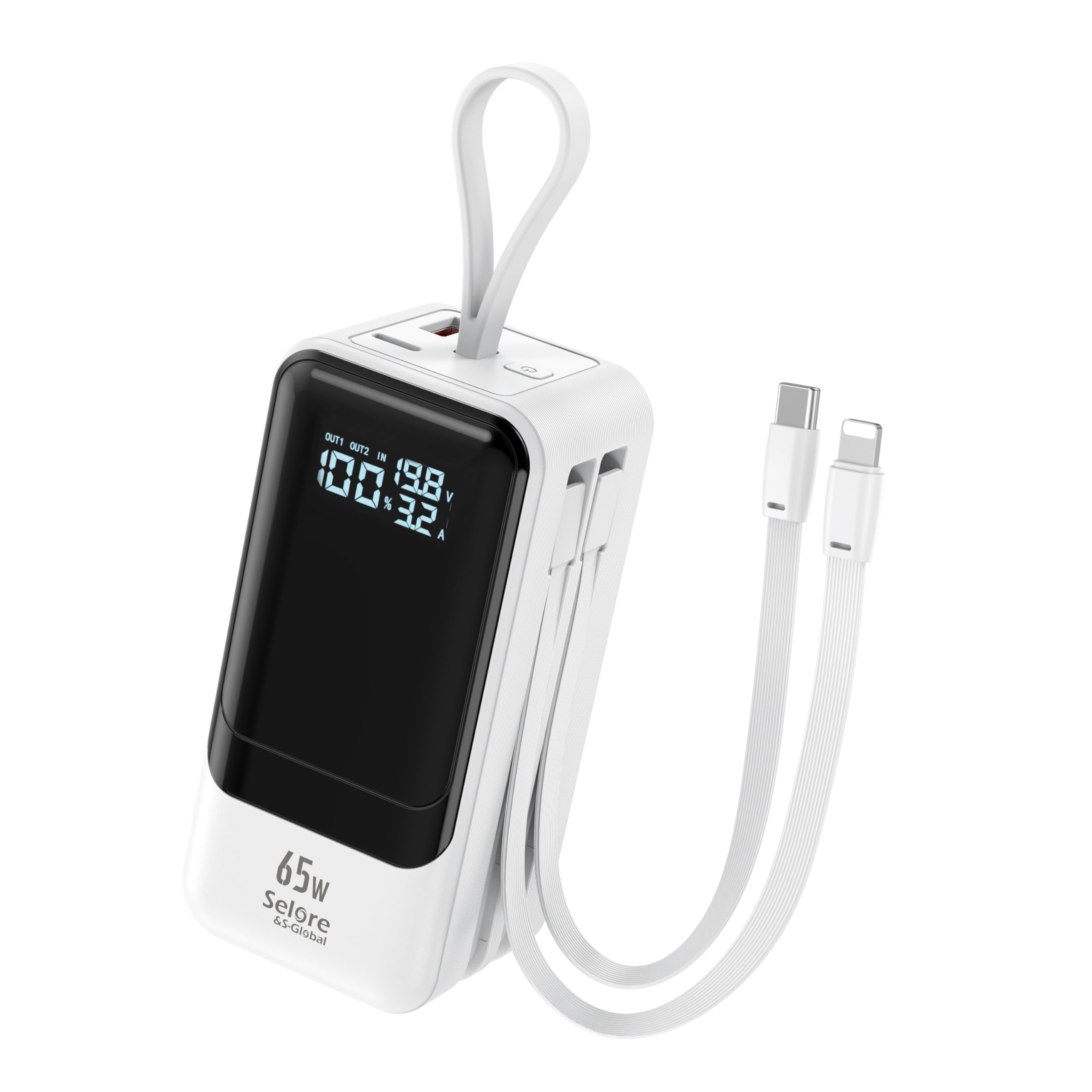 Foto 2 pulgar | Cargador Portátil Power Bank 65w Selore&s-global 18400mah - Venta Internacional.
