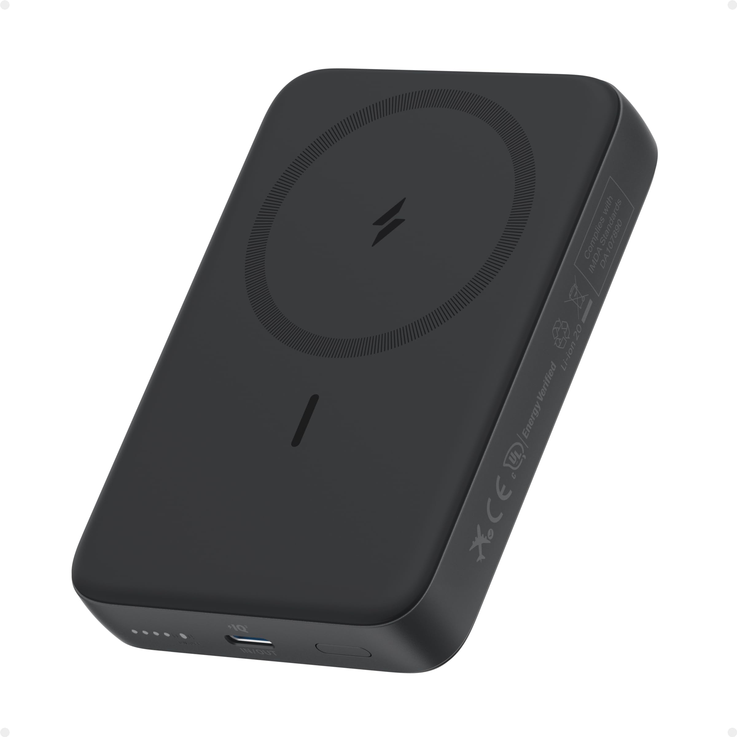 Cargador Inalámbrico Power Bank Anker Zolo Magnetic De 10.000 Mah Y 30 W - Venta Internacional.