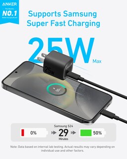 Foto 3 | Cargador Anker tipo Usb de 25 w-Venta Internacional